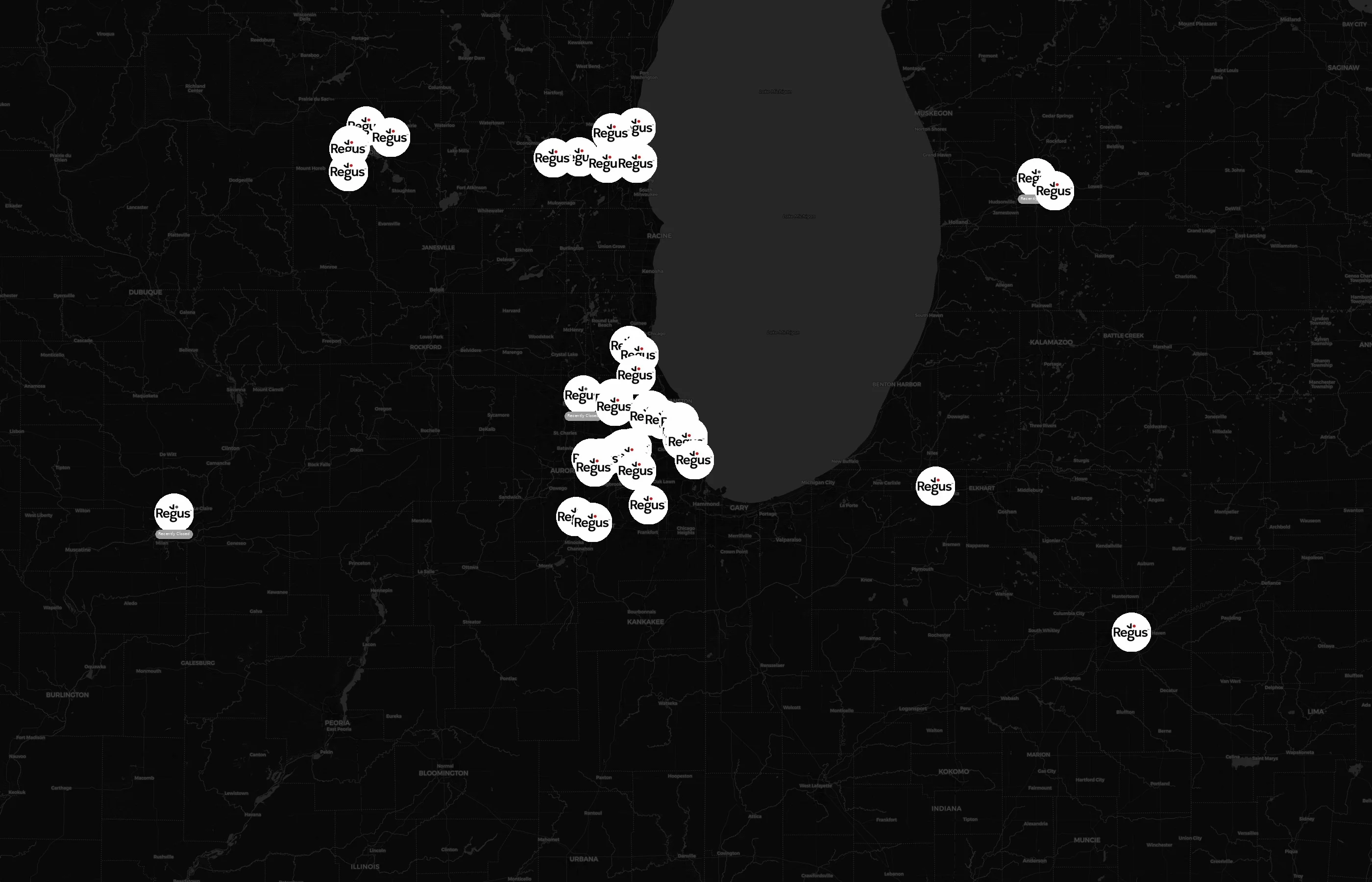 Regus city distribution