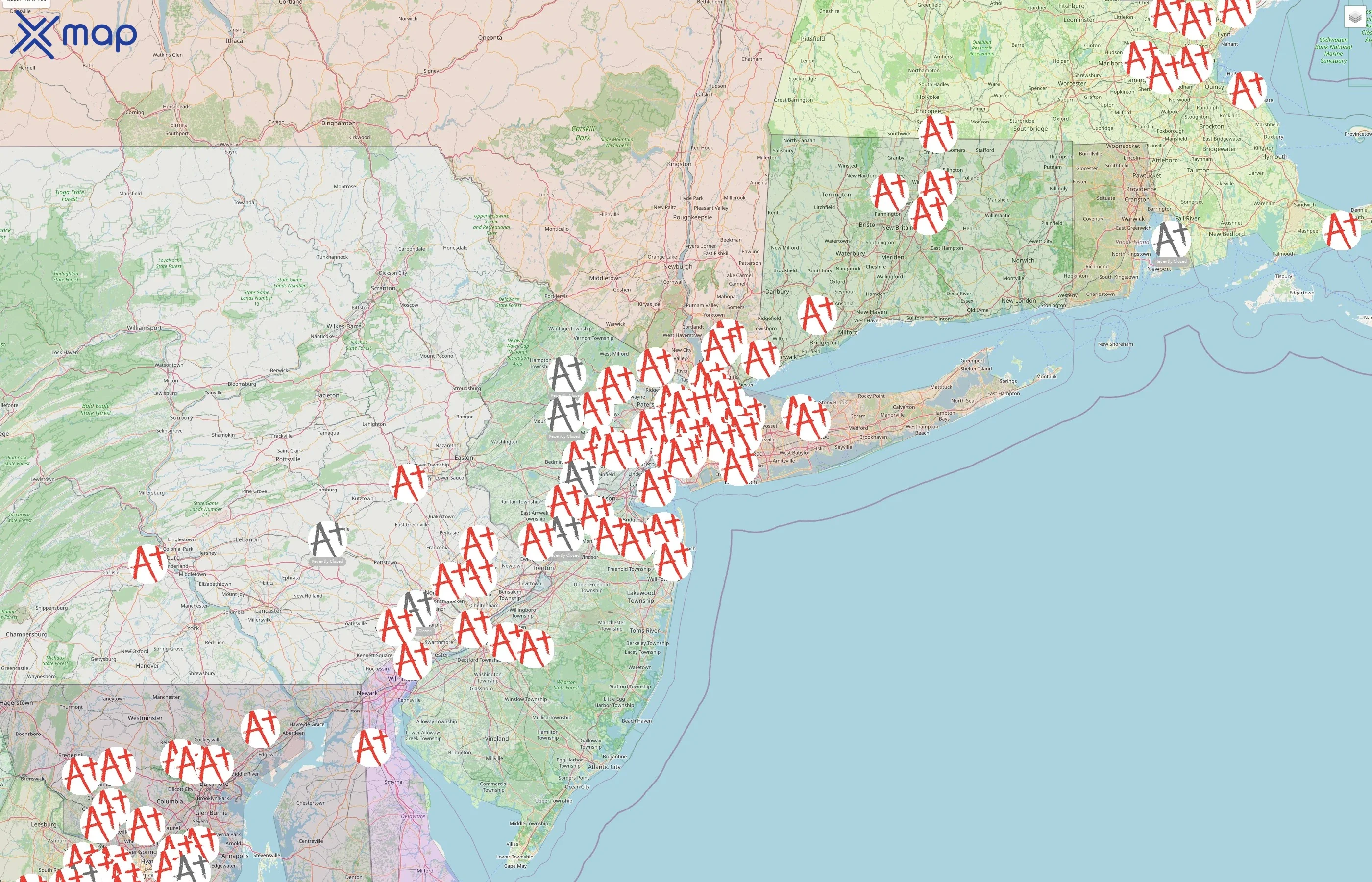 Mathnasium street hotspots