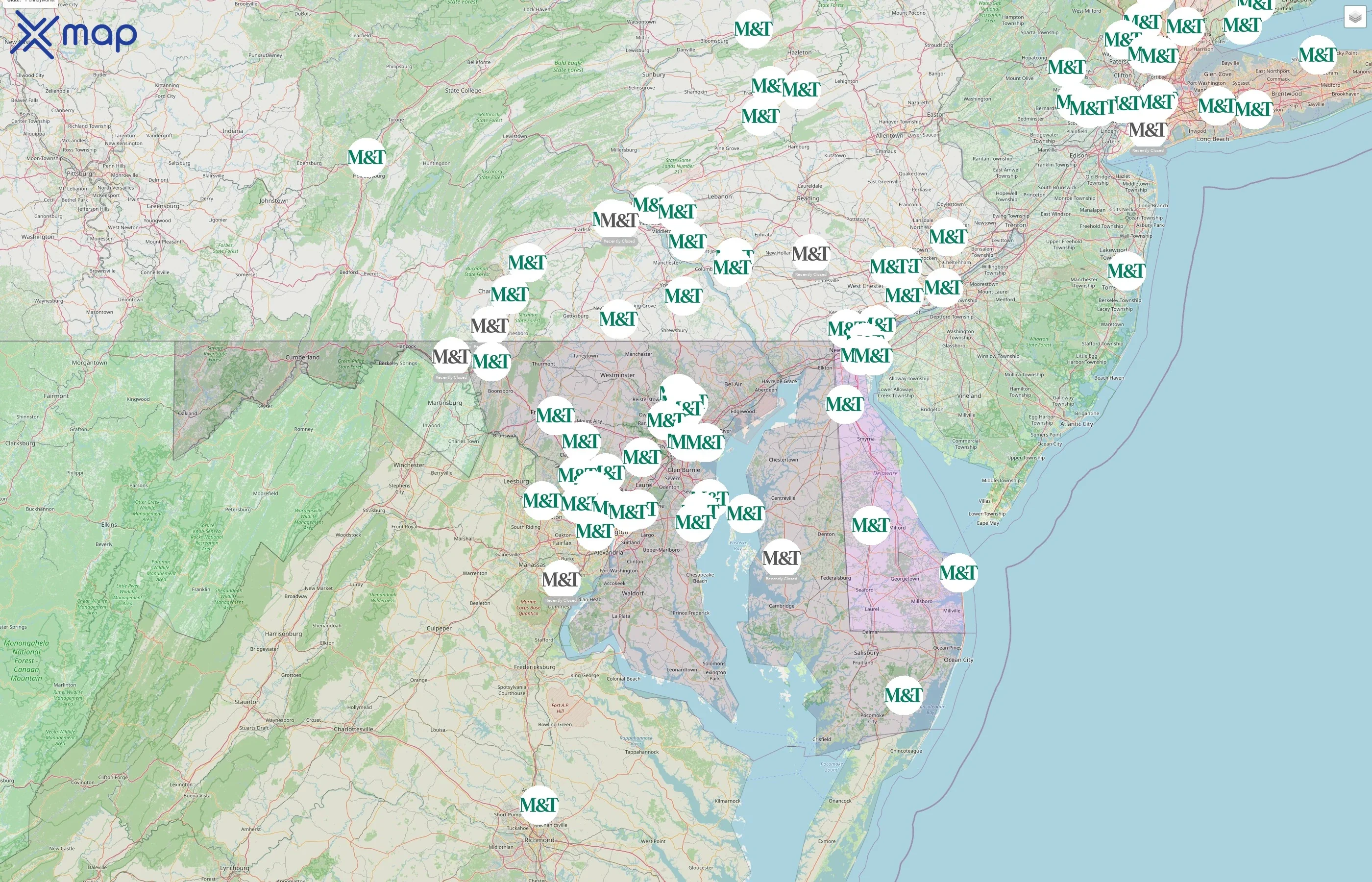 M&T Bank street hotspots