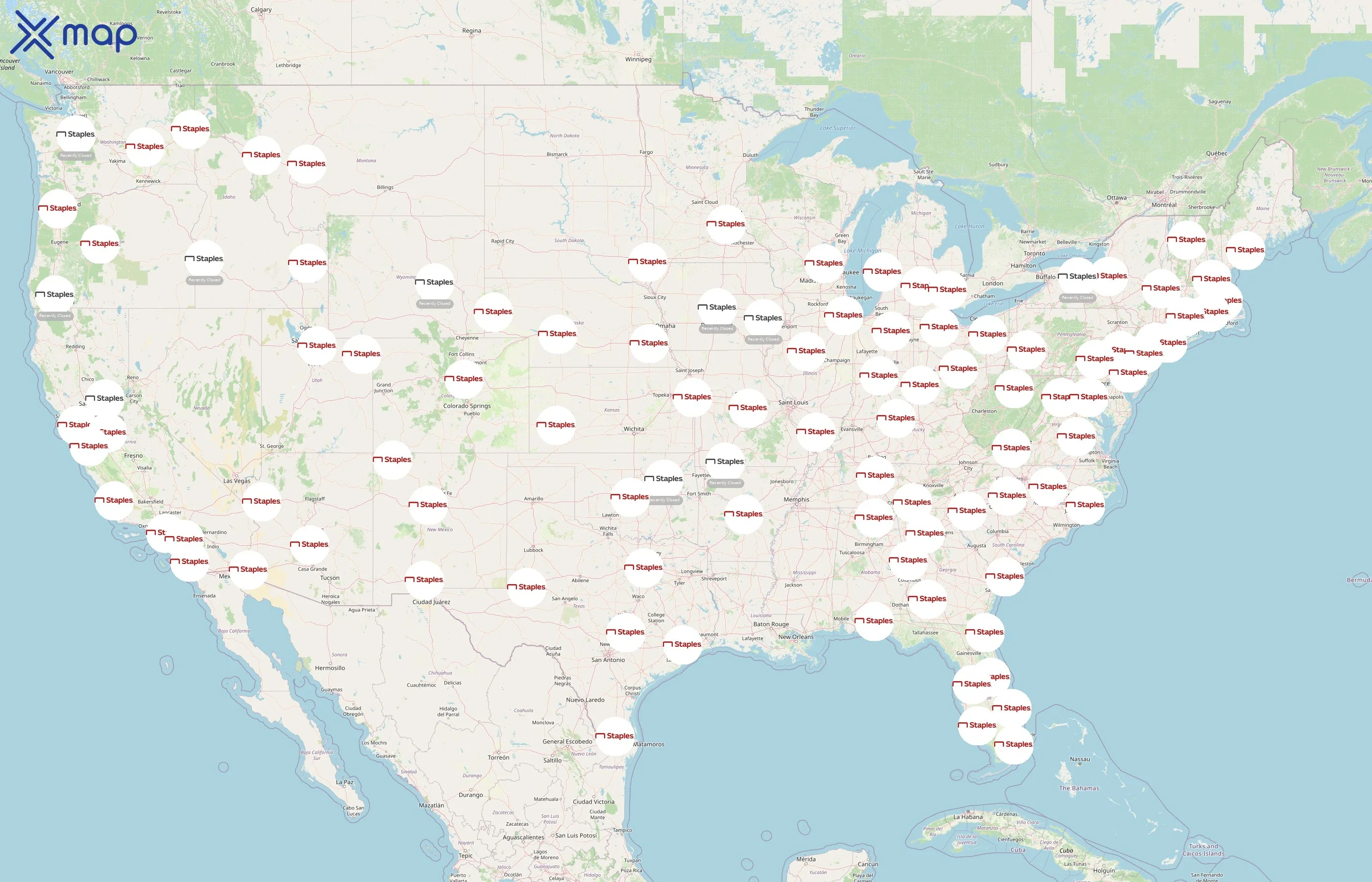 Staples business status