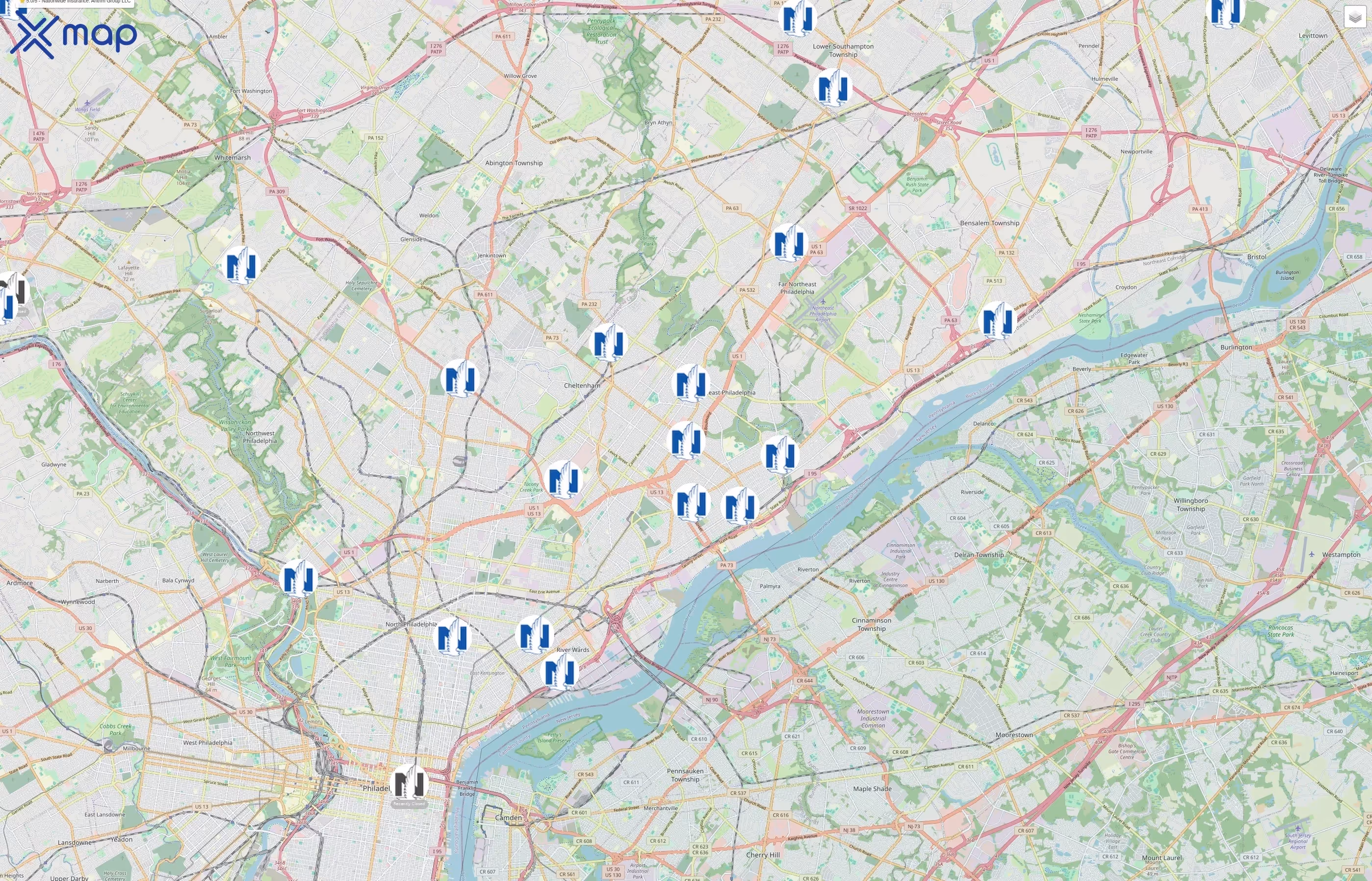 Nationwide traffic data