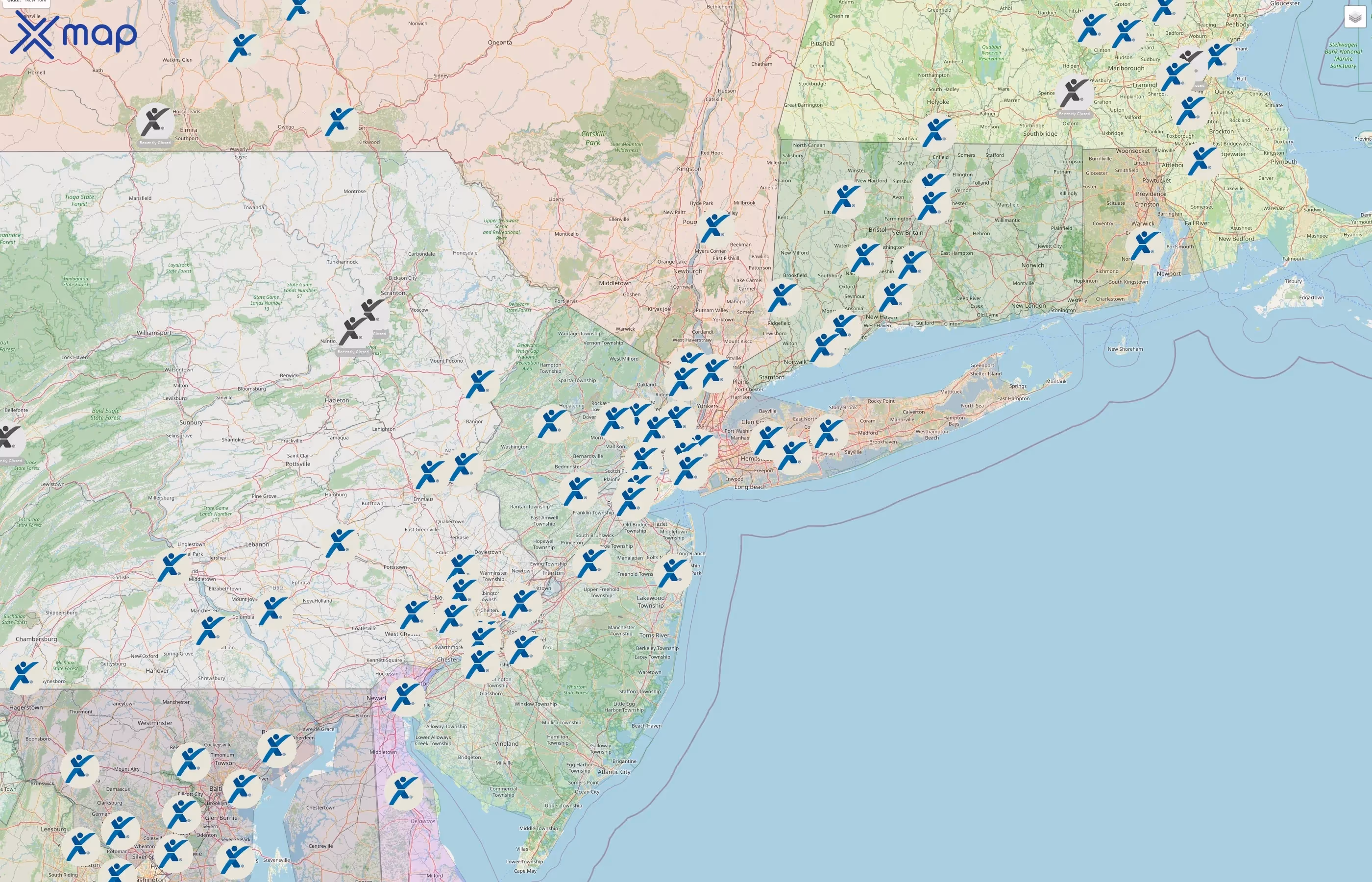 Express Employment Professionals street hotspots