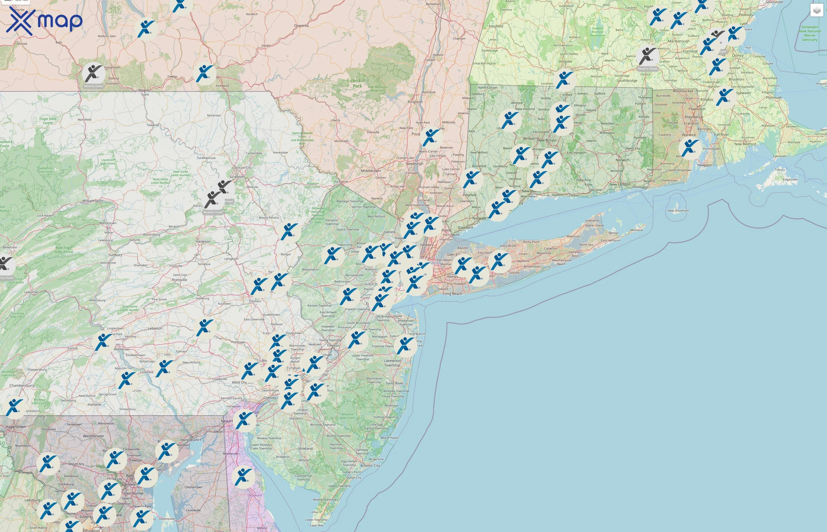 Express Employment Professionals street hotspots