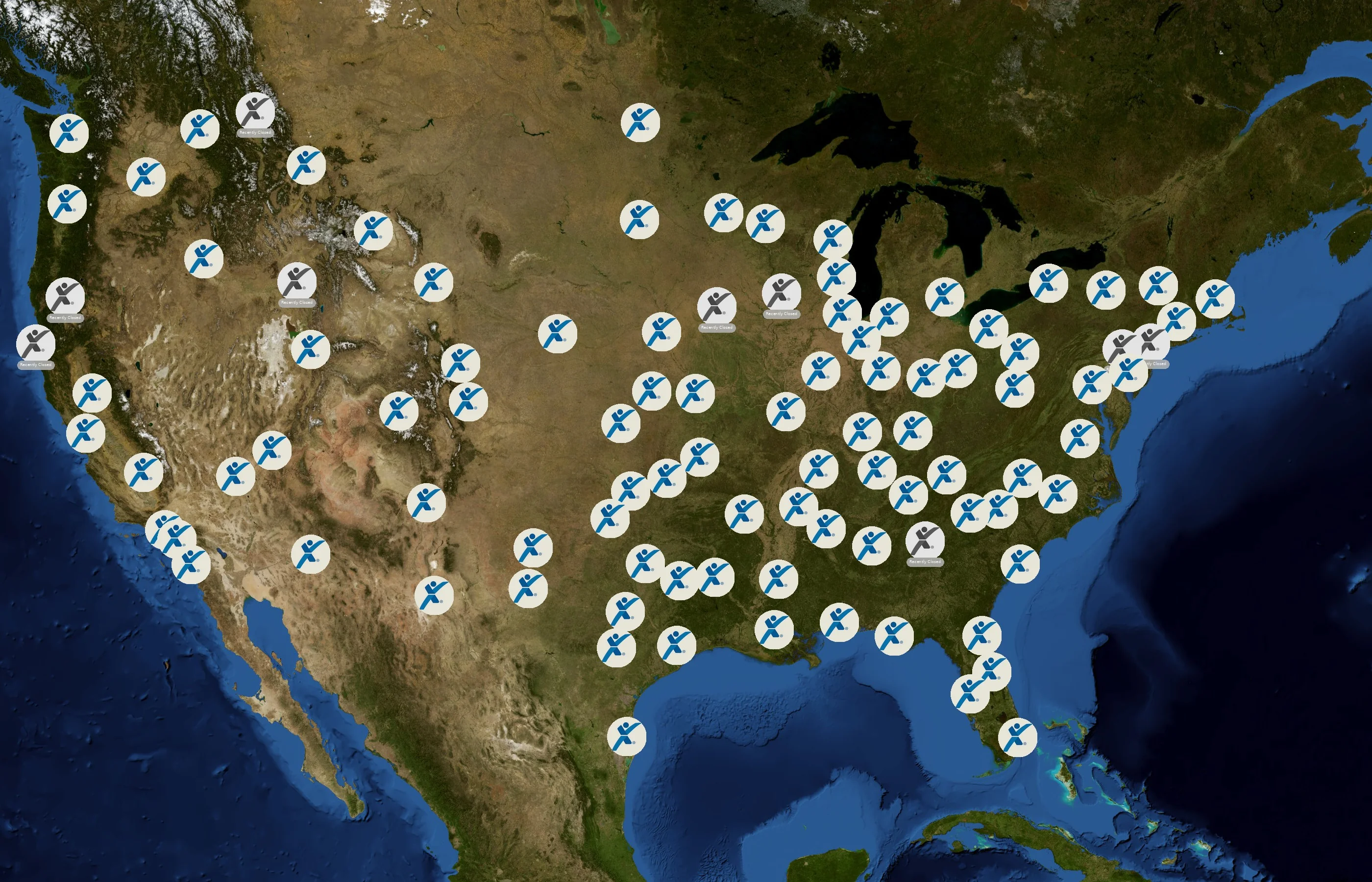 Express Employment Professionals state distribution