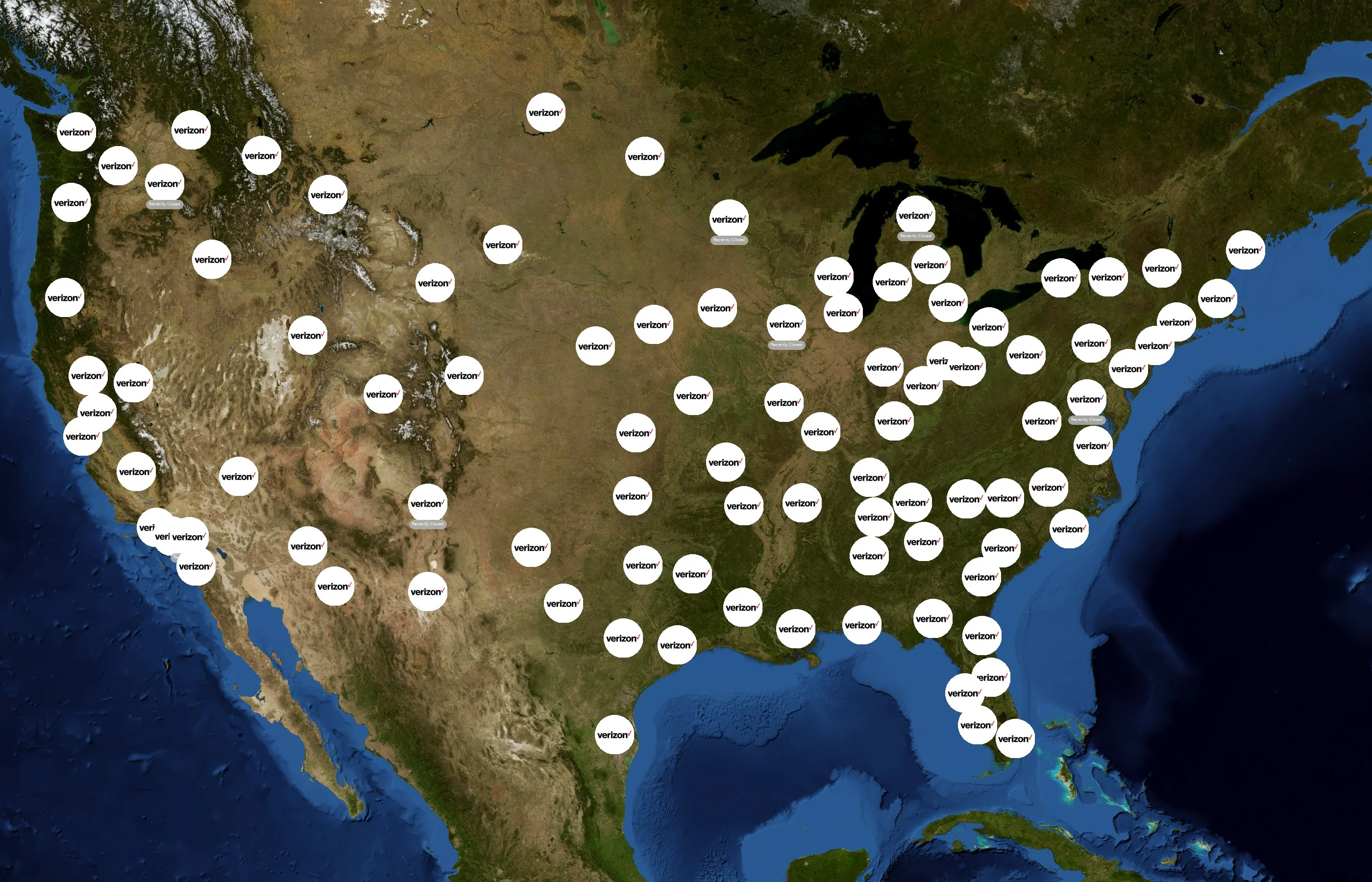 Verizon state distribution