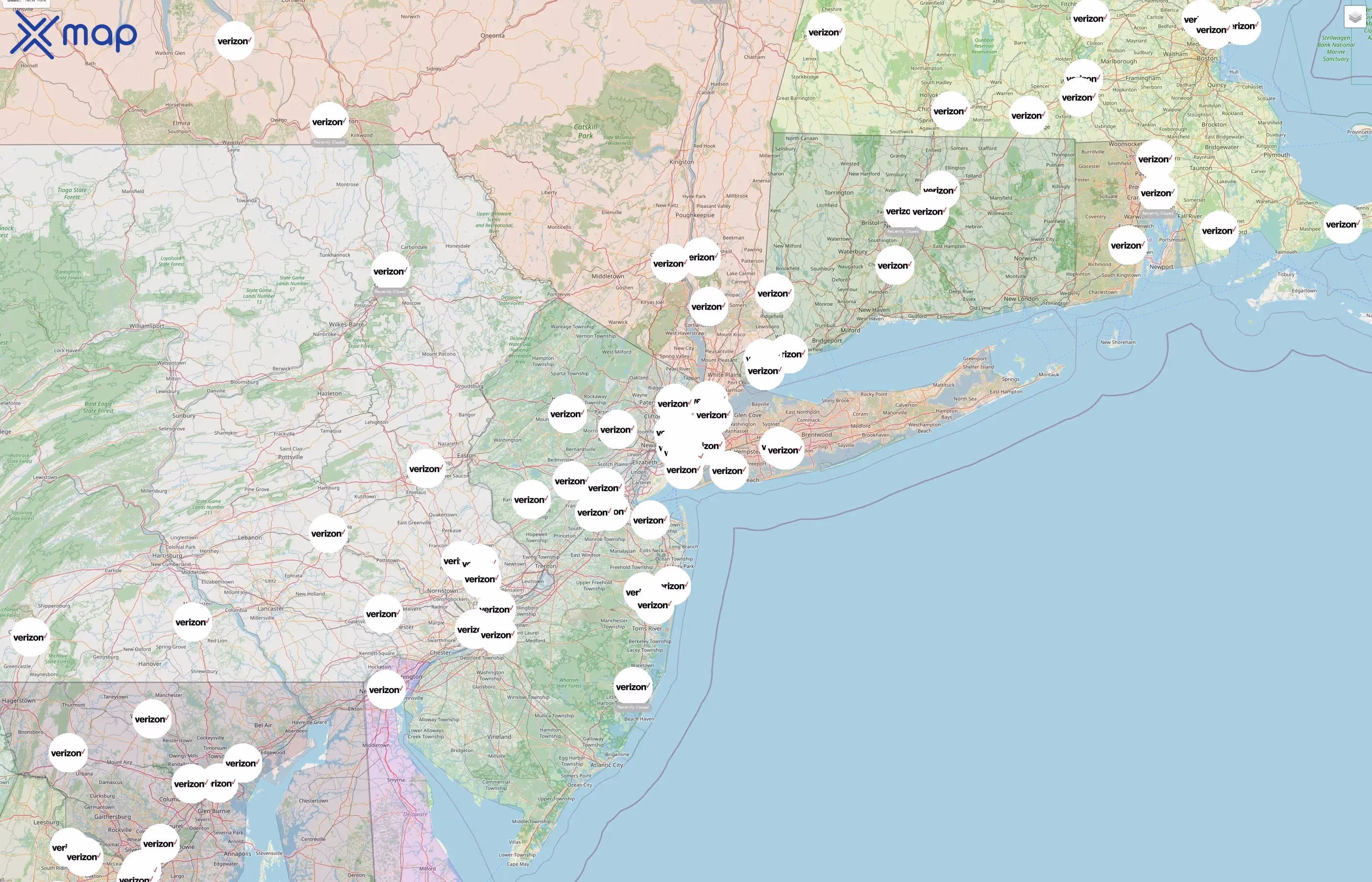 Verizon street hotspots