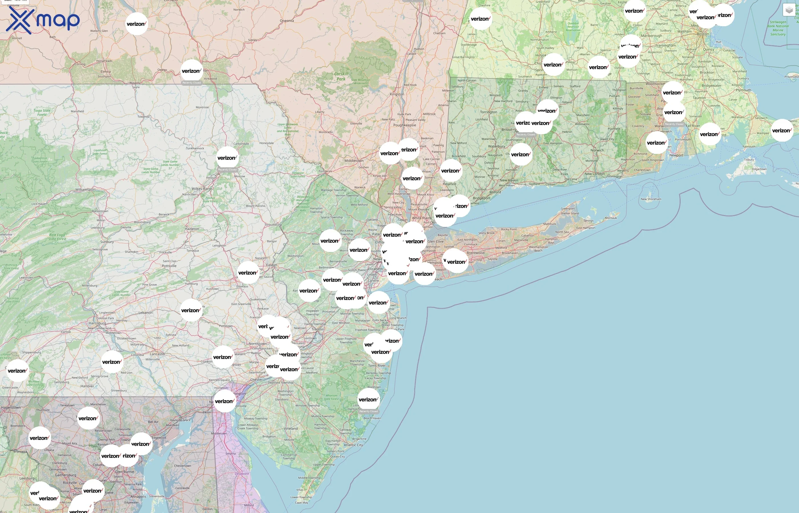 Verizon street hotspots