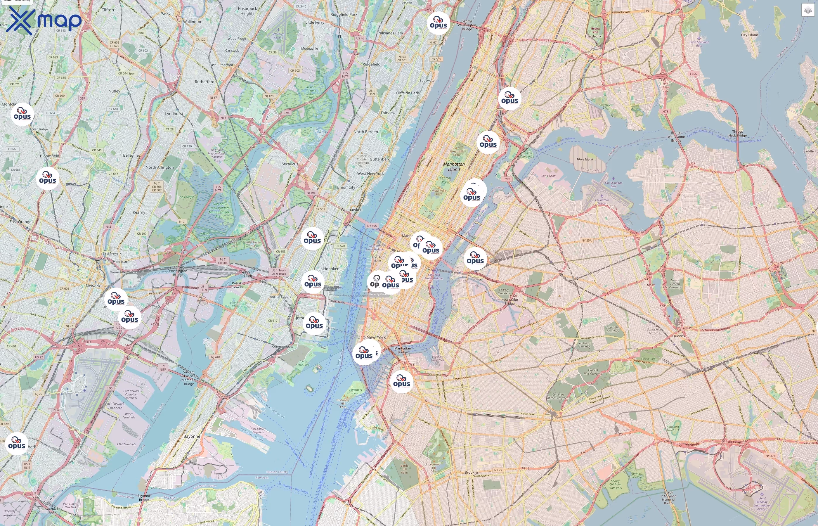 Opus Virtual Offices traffic data