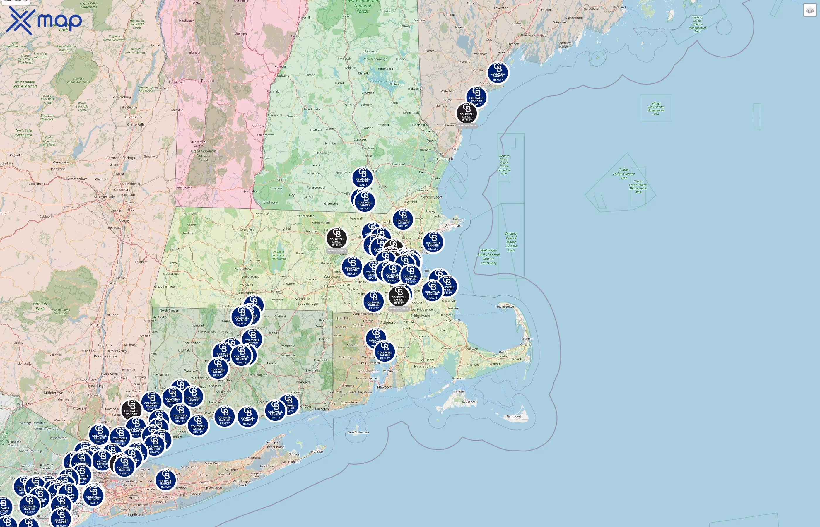 Coldwell Banker street hotspots