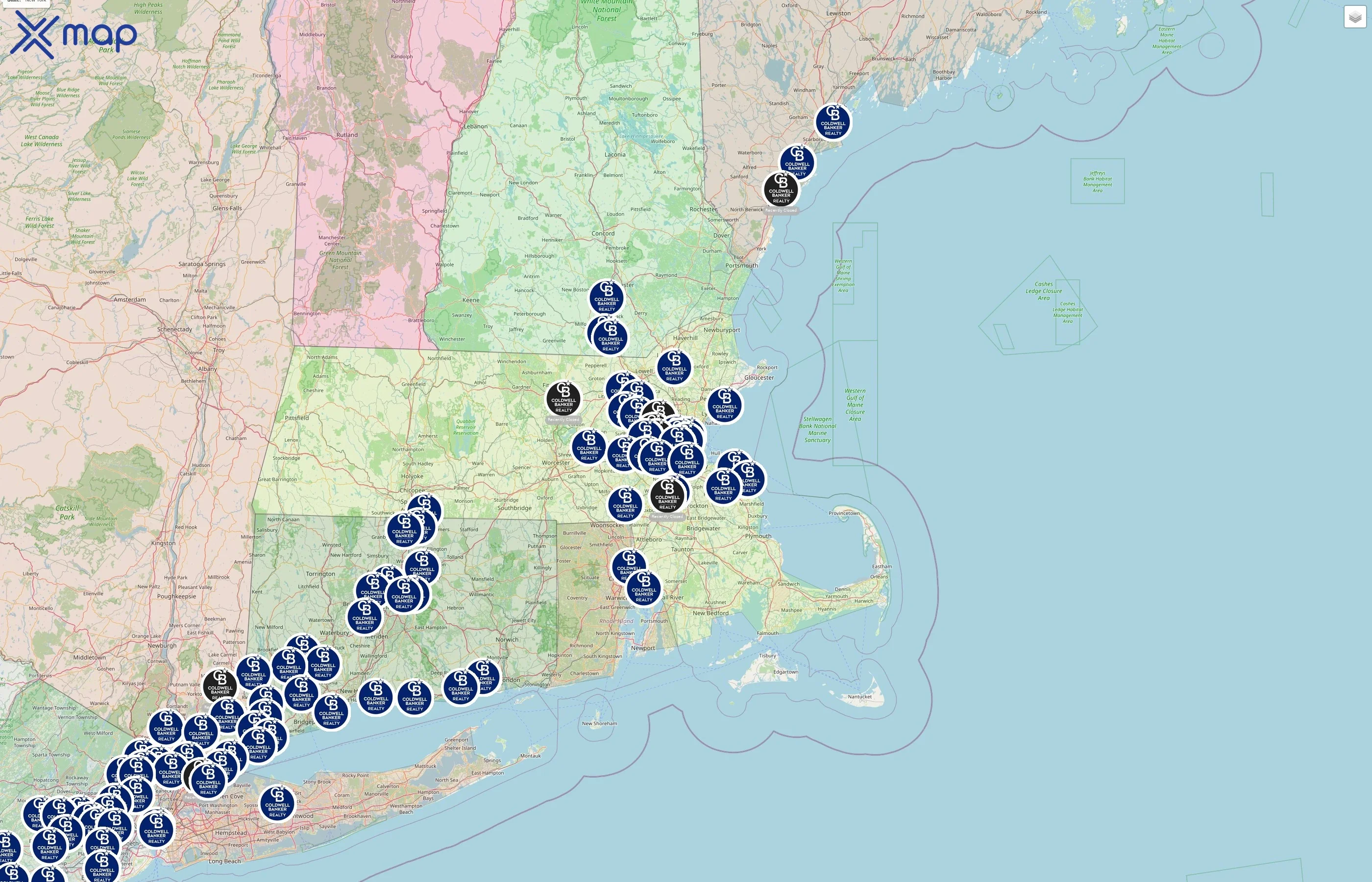 Coldwell Banker street hotspots