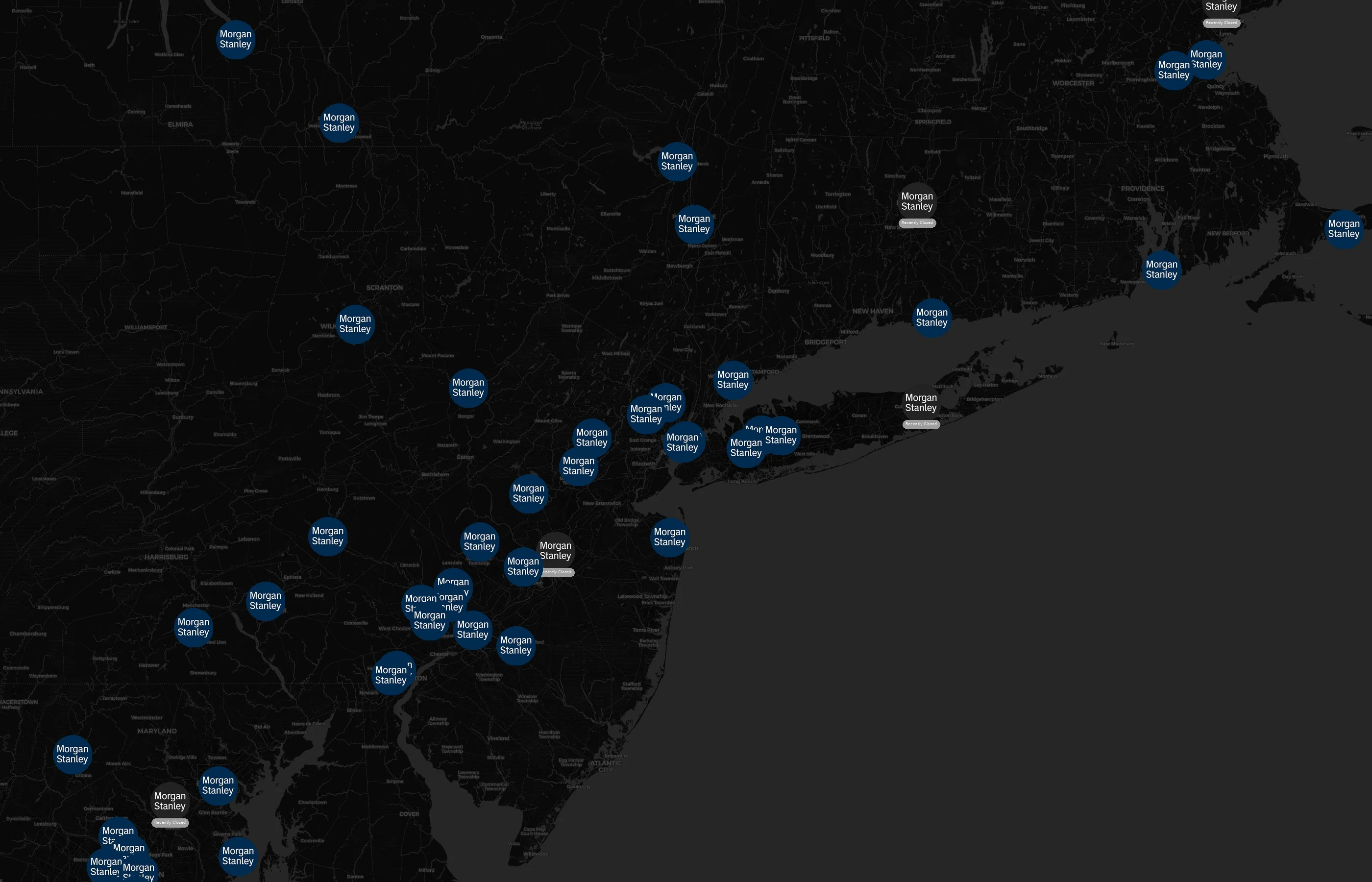 Morgan Stanley city distribution