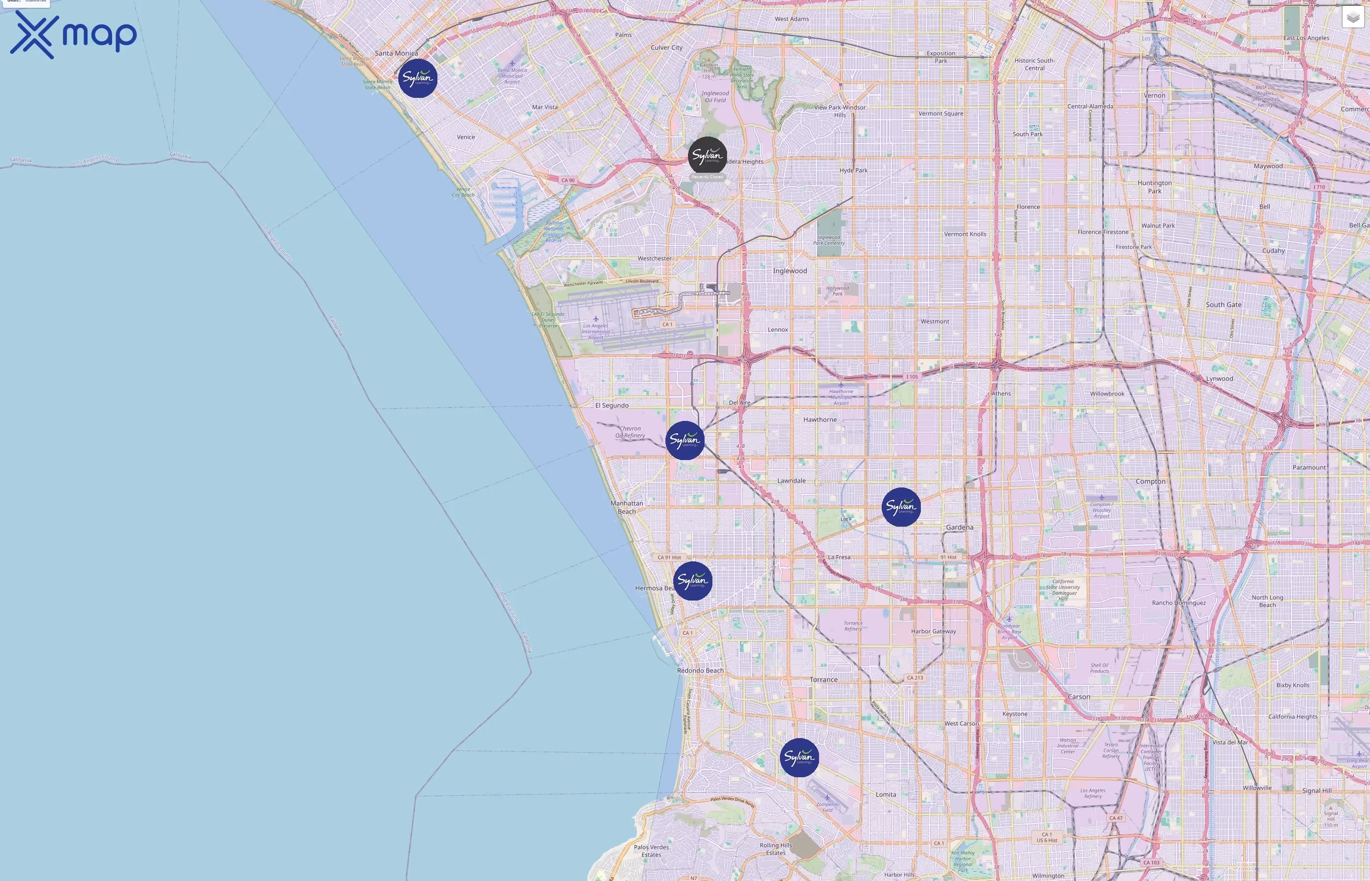 Sylvan Learning traffic data