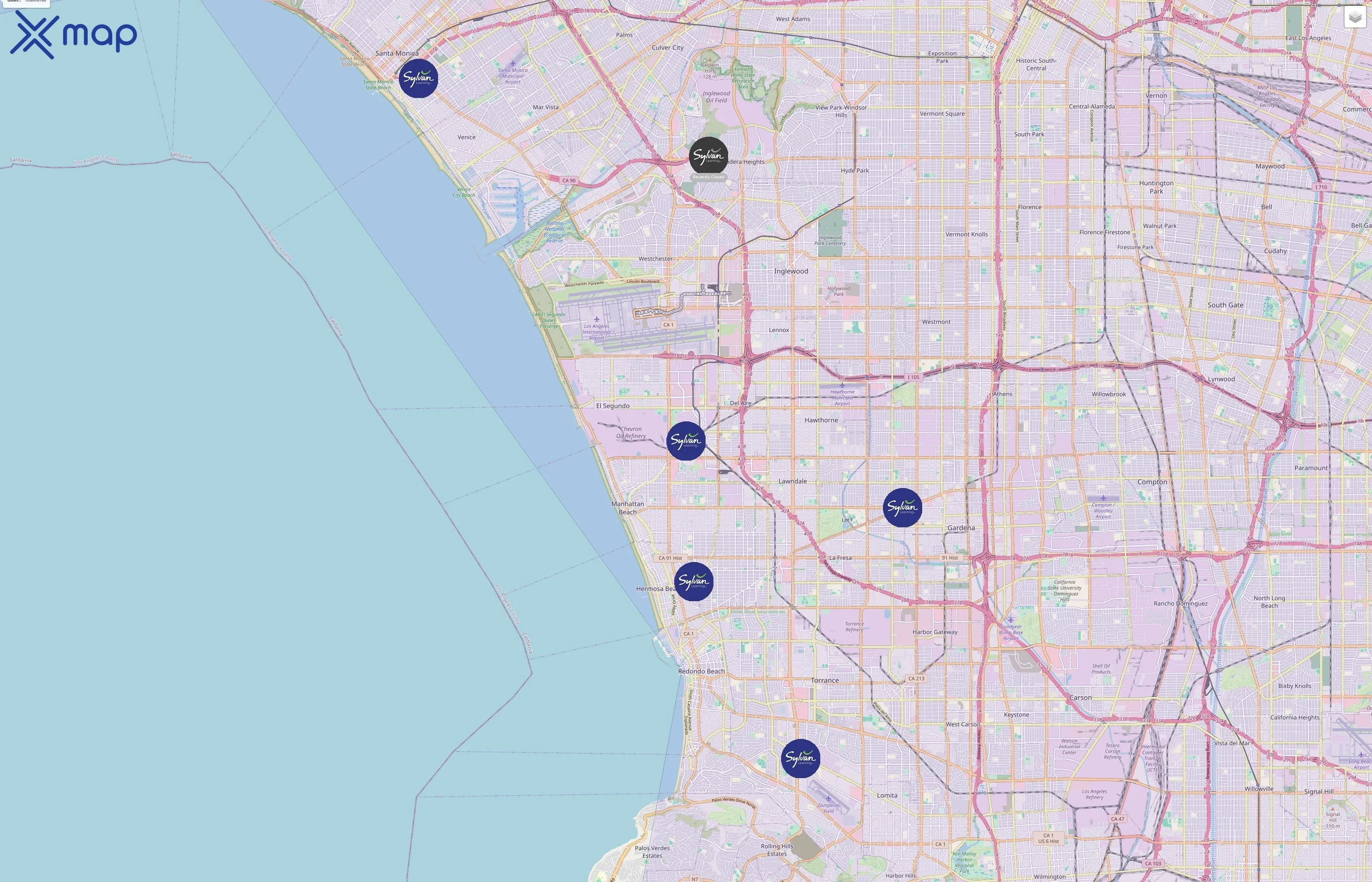 Sylvan Learning traffic data