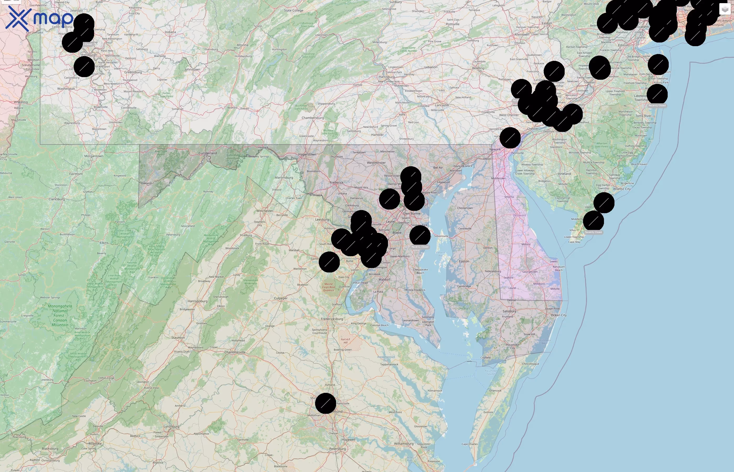 Compass street hotspots