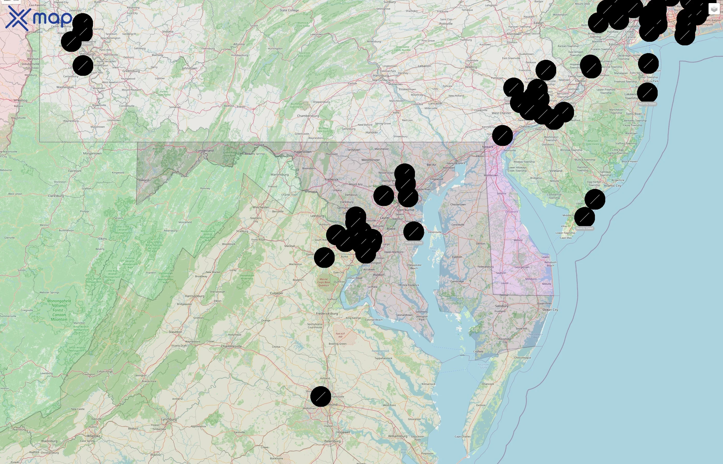 Compass street hotspots