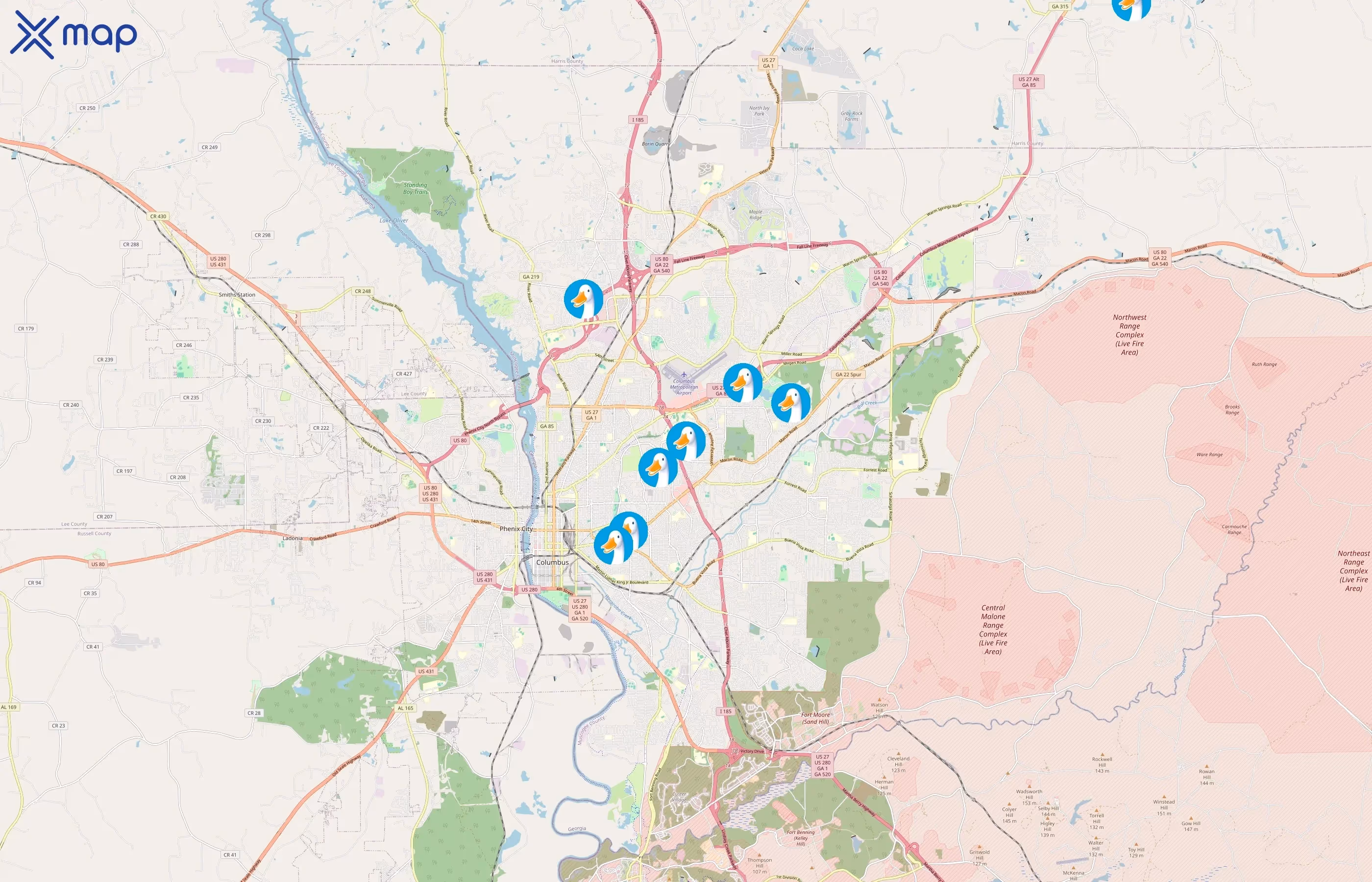 Aflac area coverage