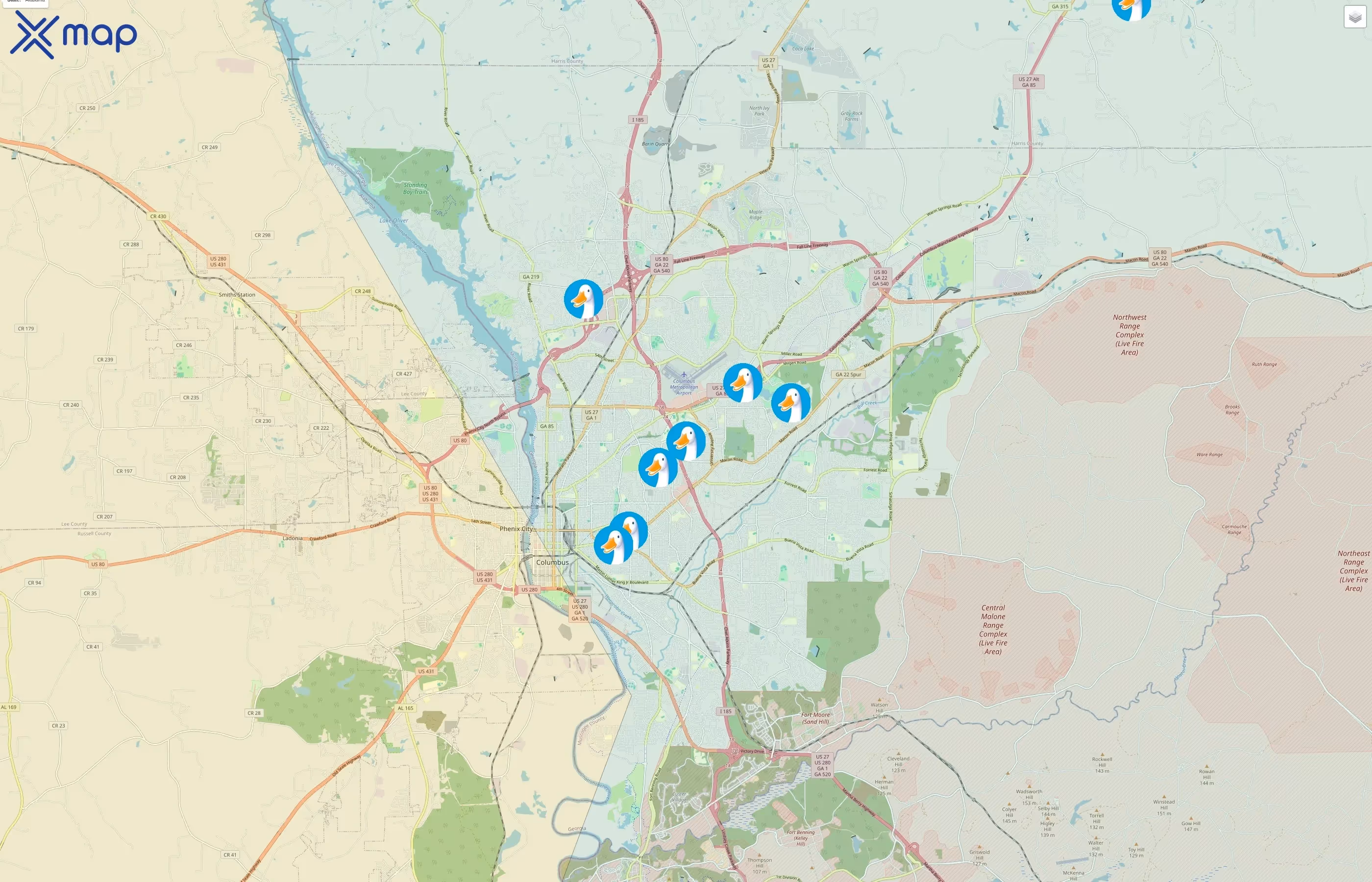 Aflac traffic data