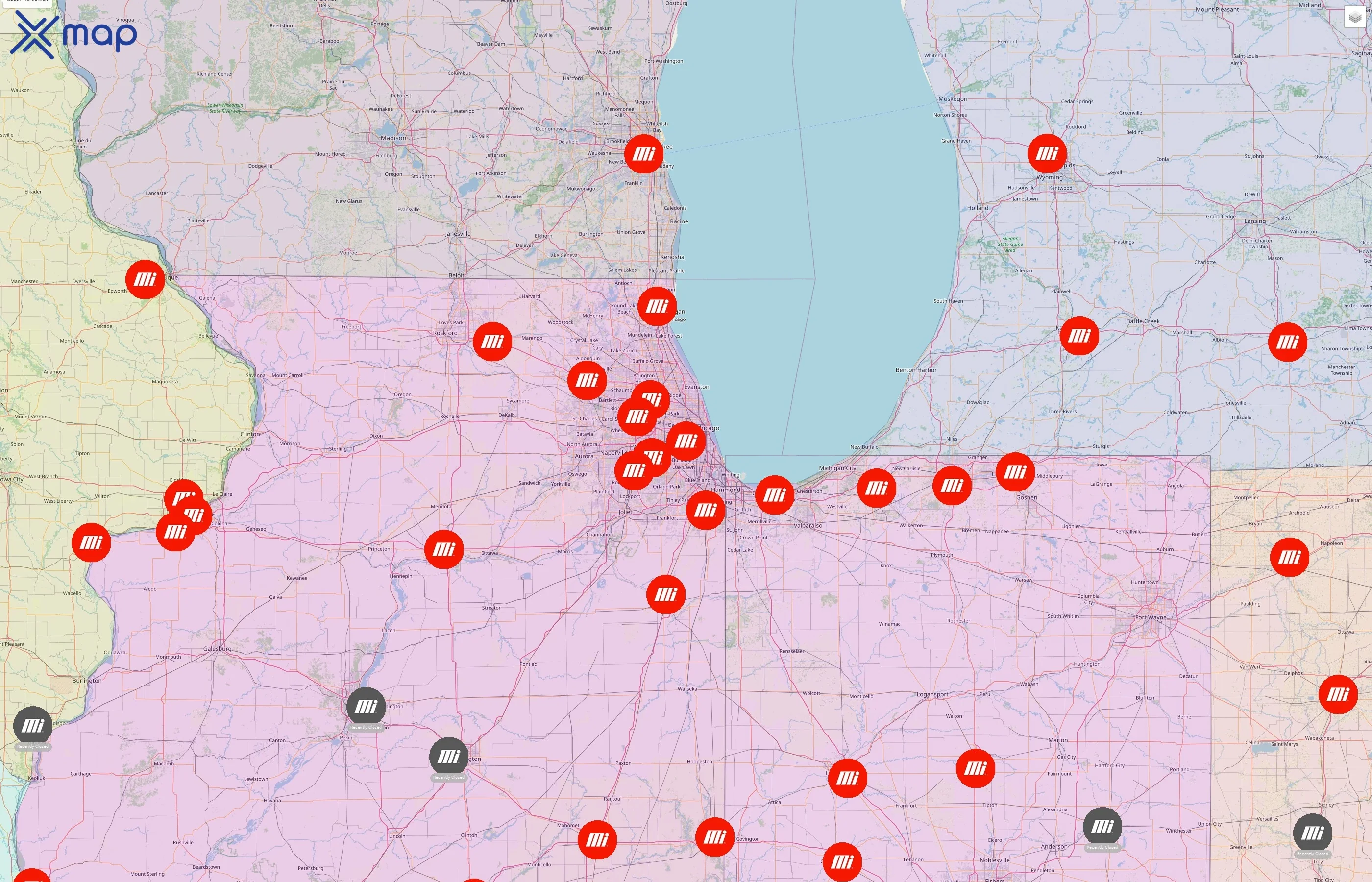 Motion Industries street hotspots