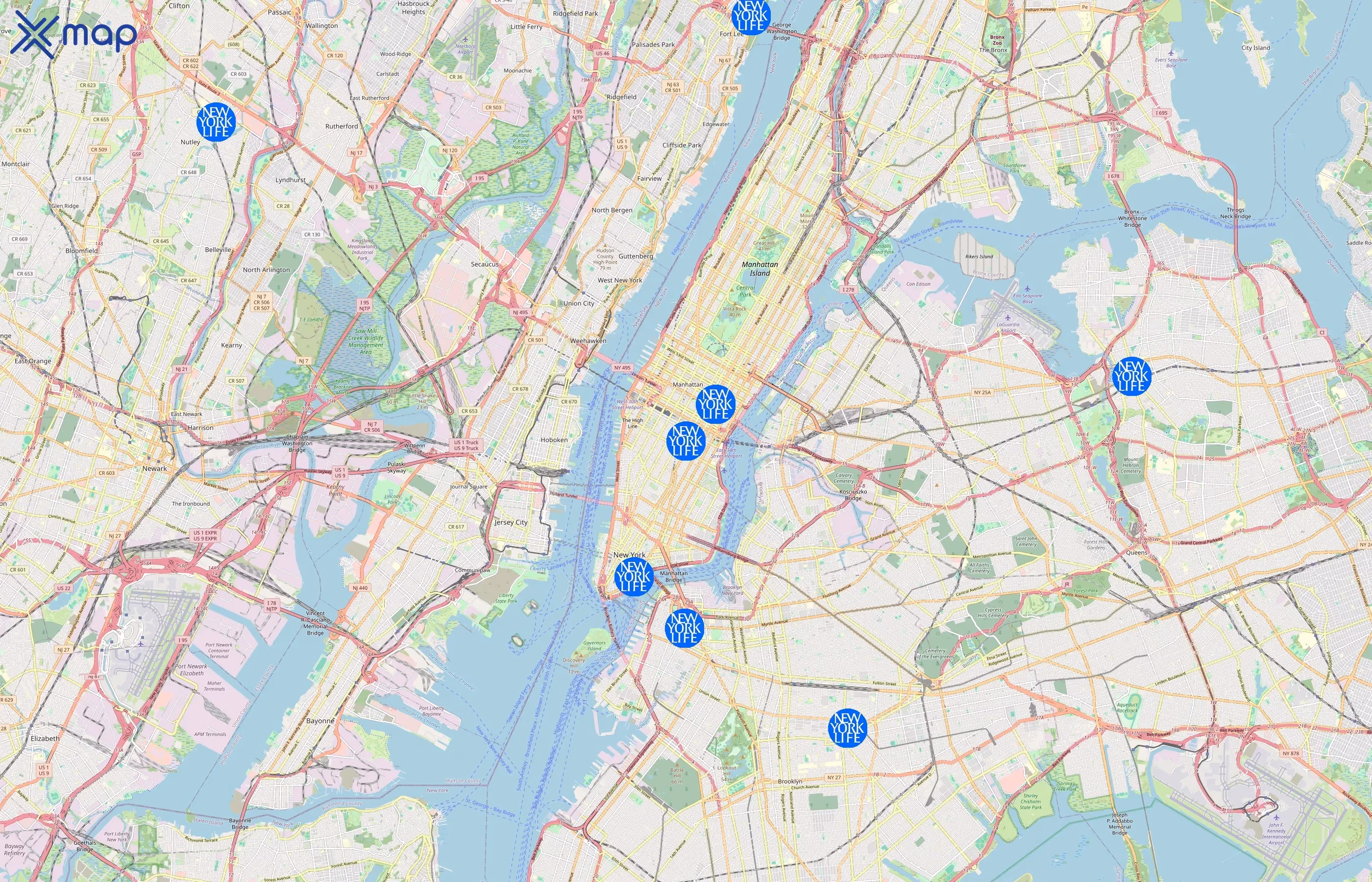 New York Life area coverage