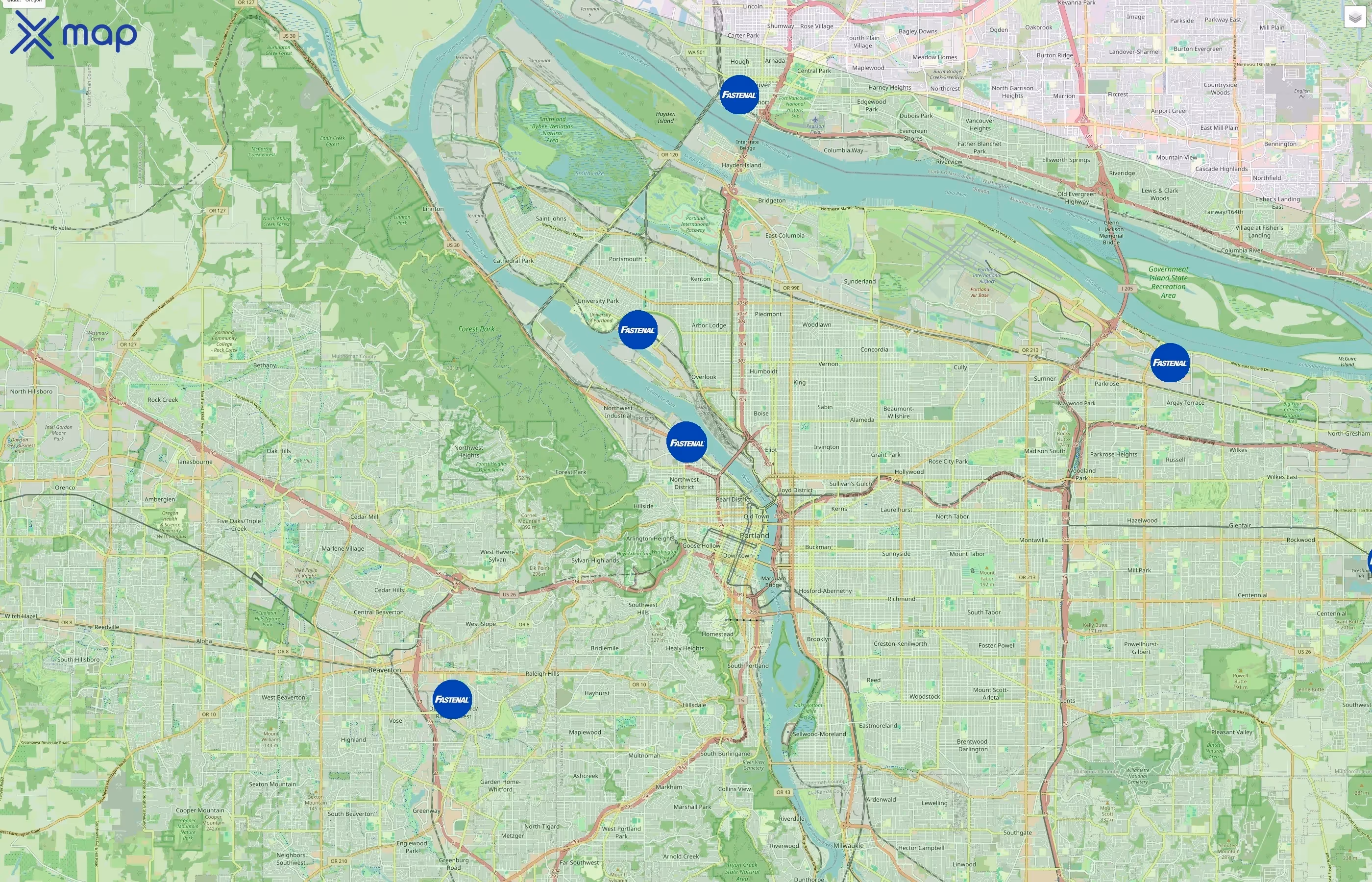 Fastenal traffic data