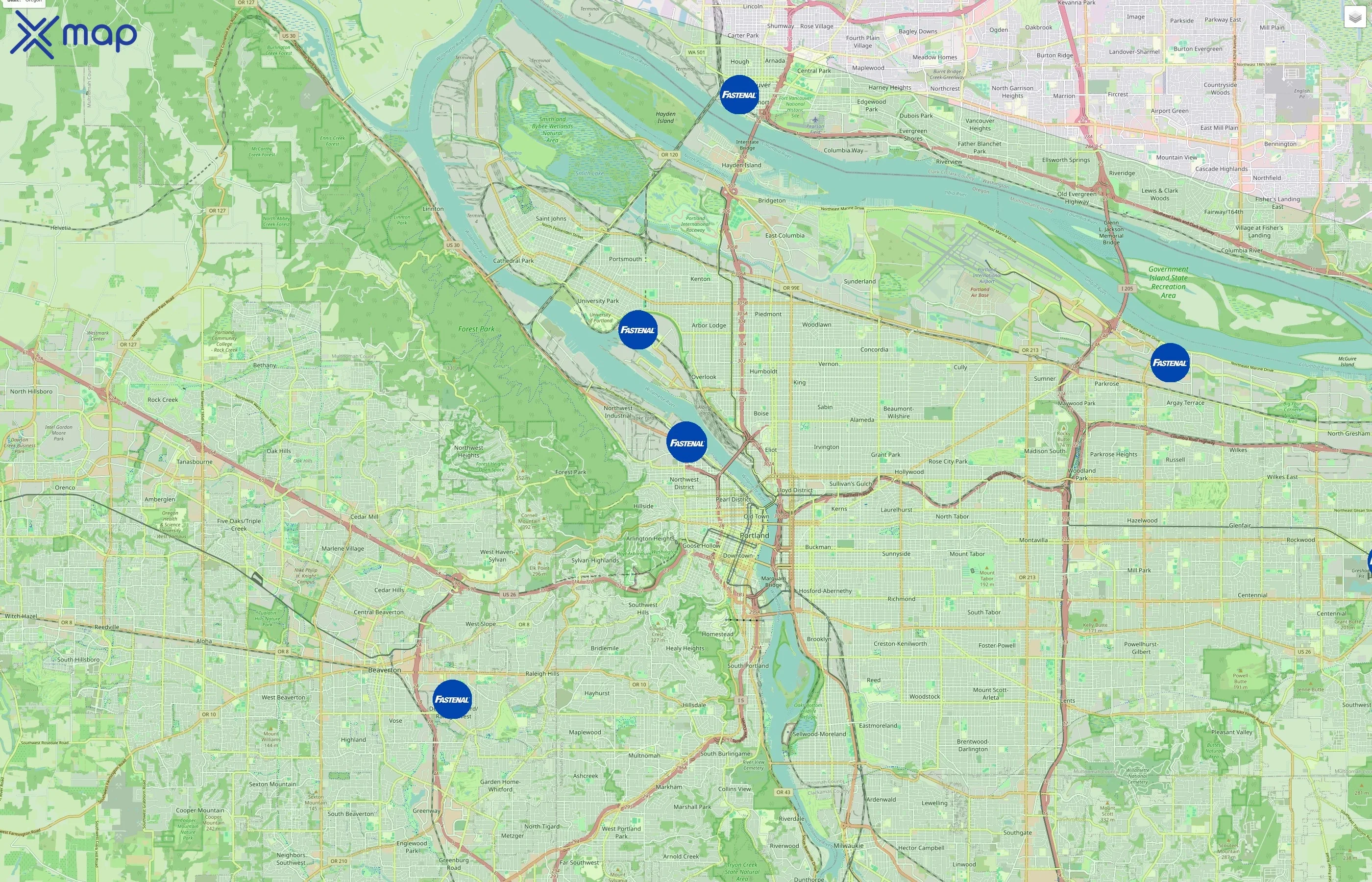 Fastenal traffic data