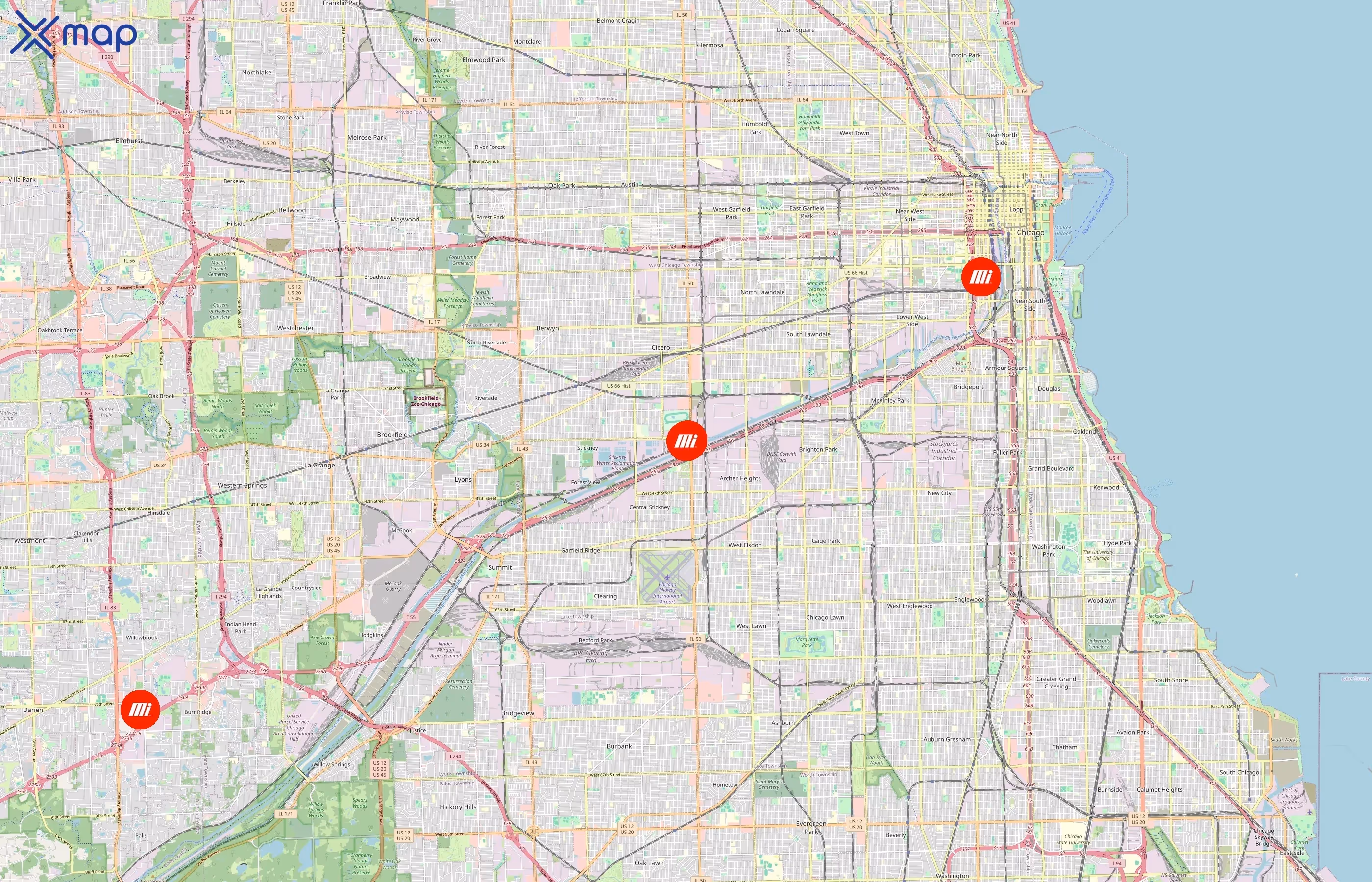 Motion Industries area coverage