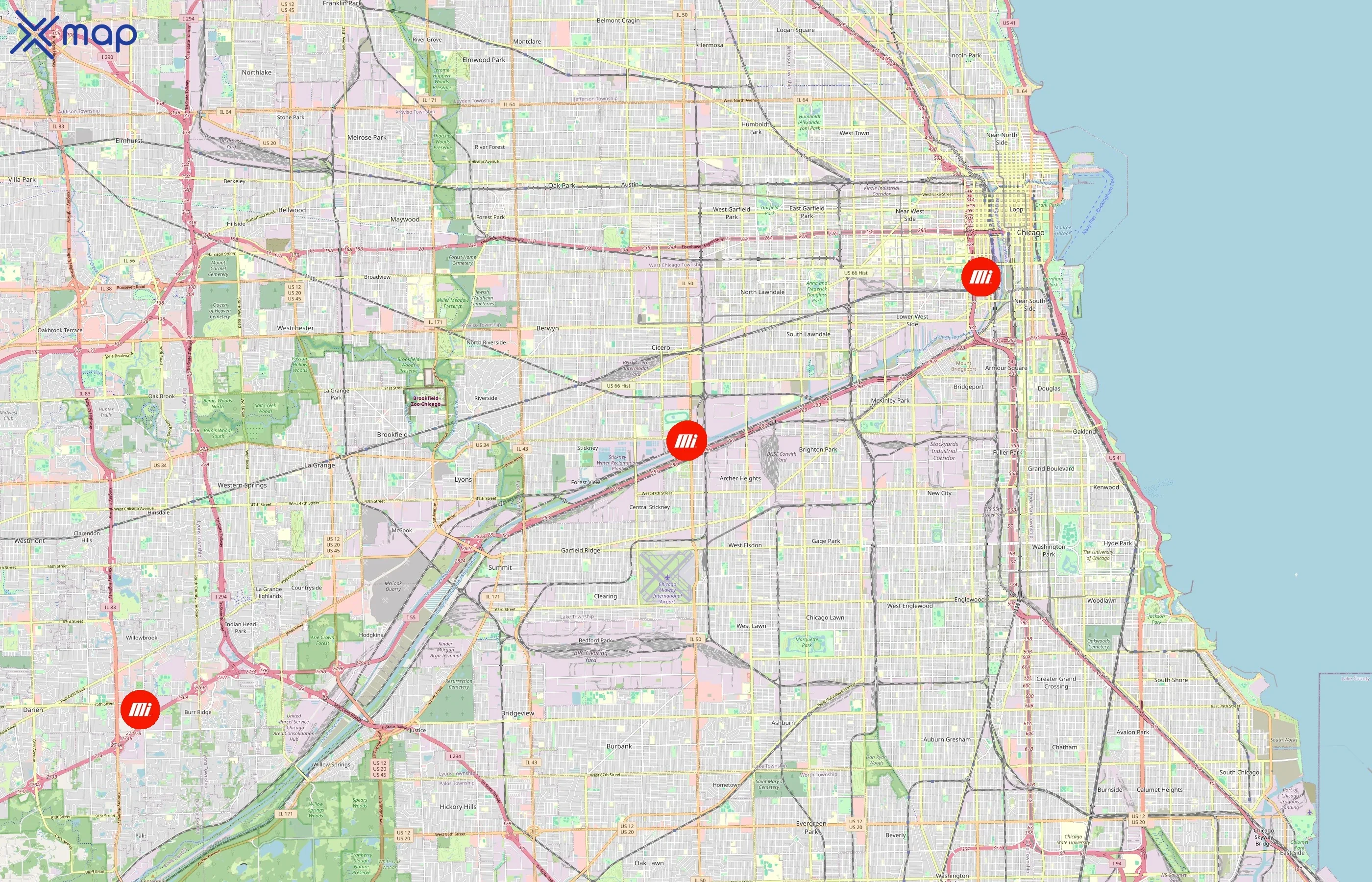 Motion Industries area coverage