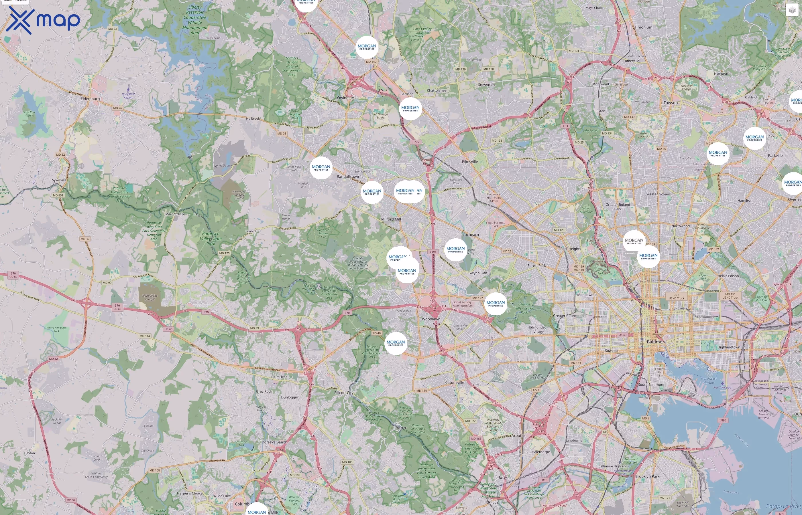 Morgan Properties traffic data
