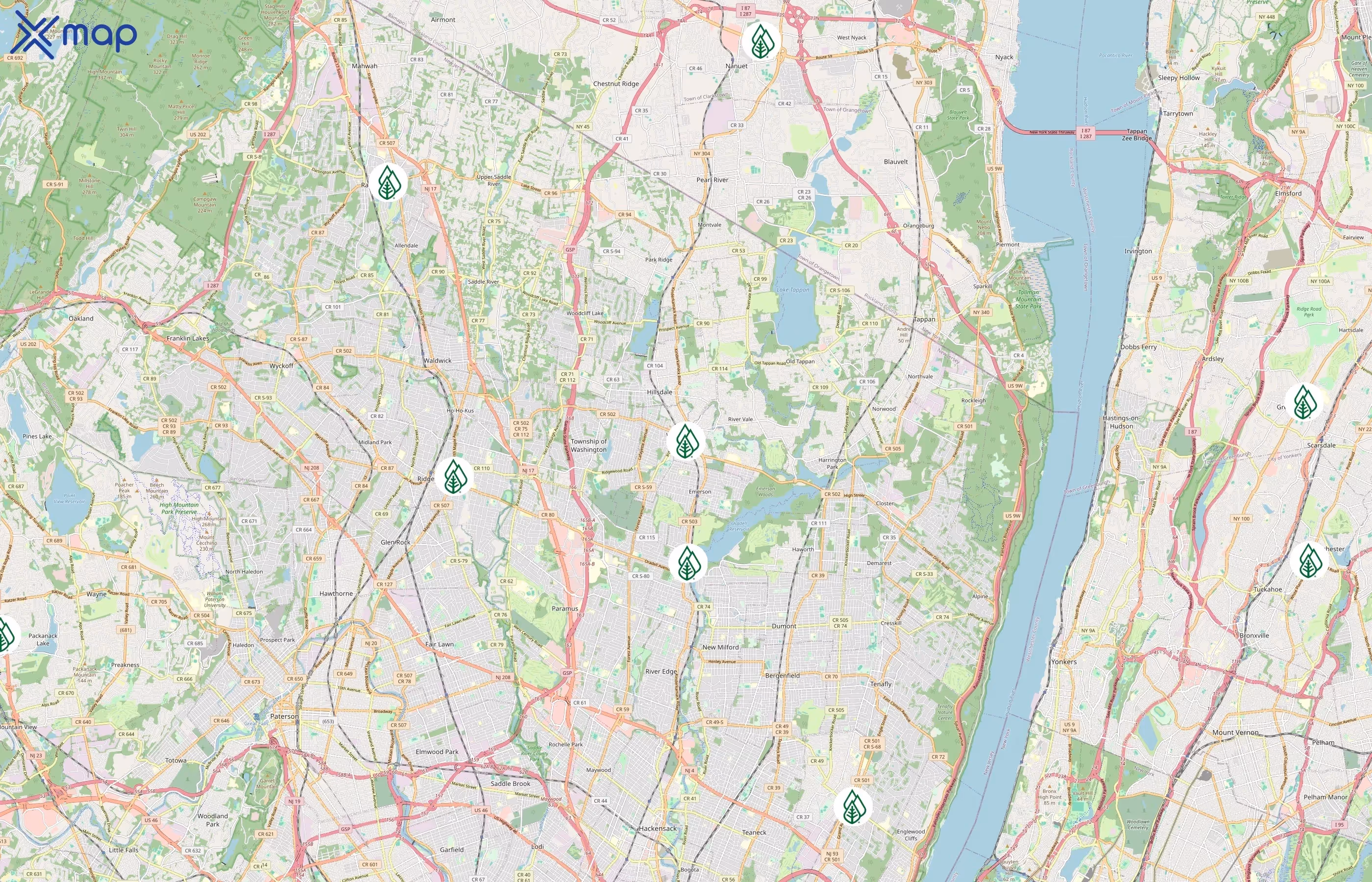 Huntington Learning Center area coverage