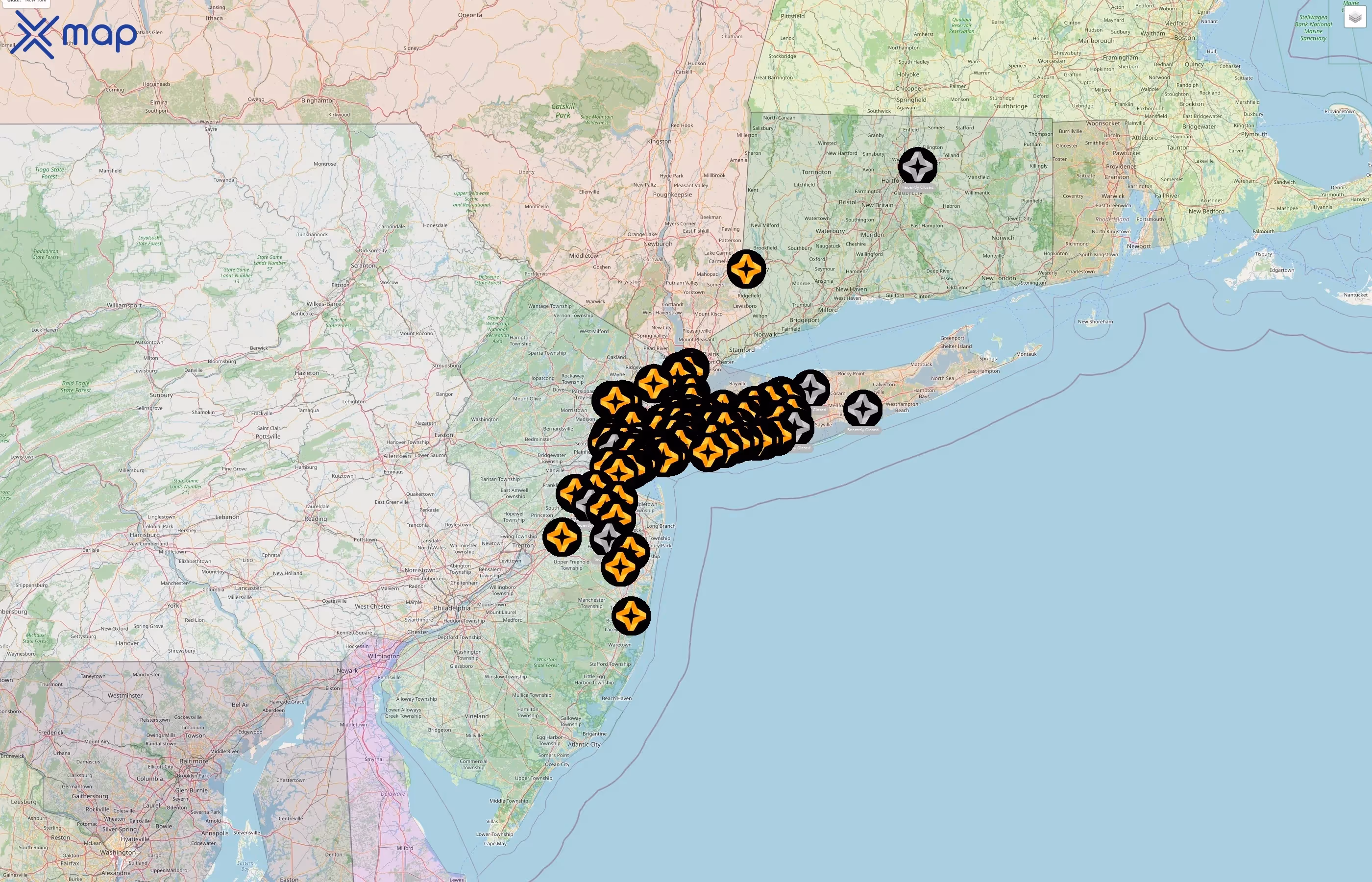 Flagstar Bank street hotspots