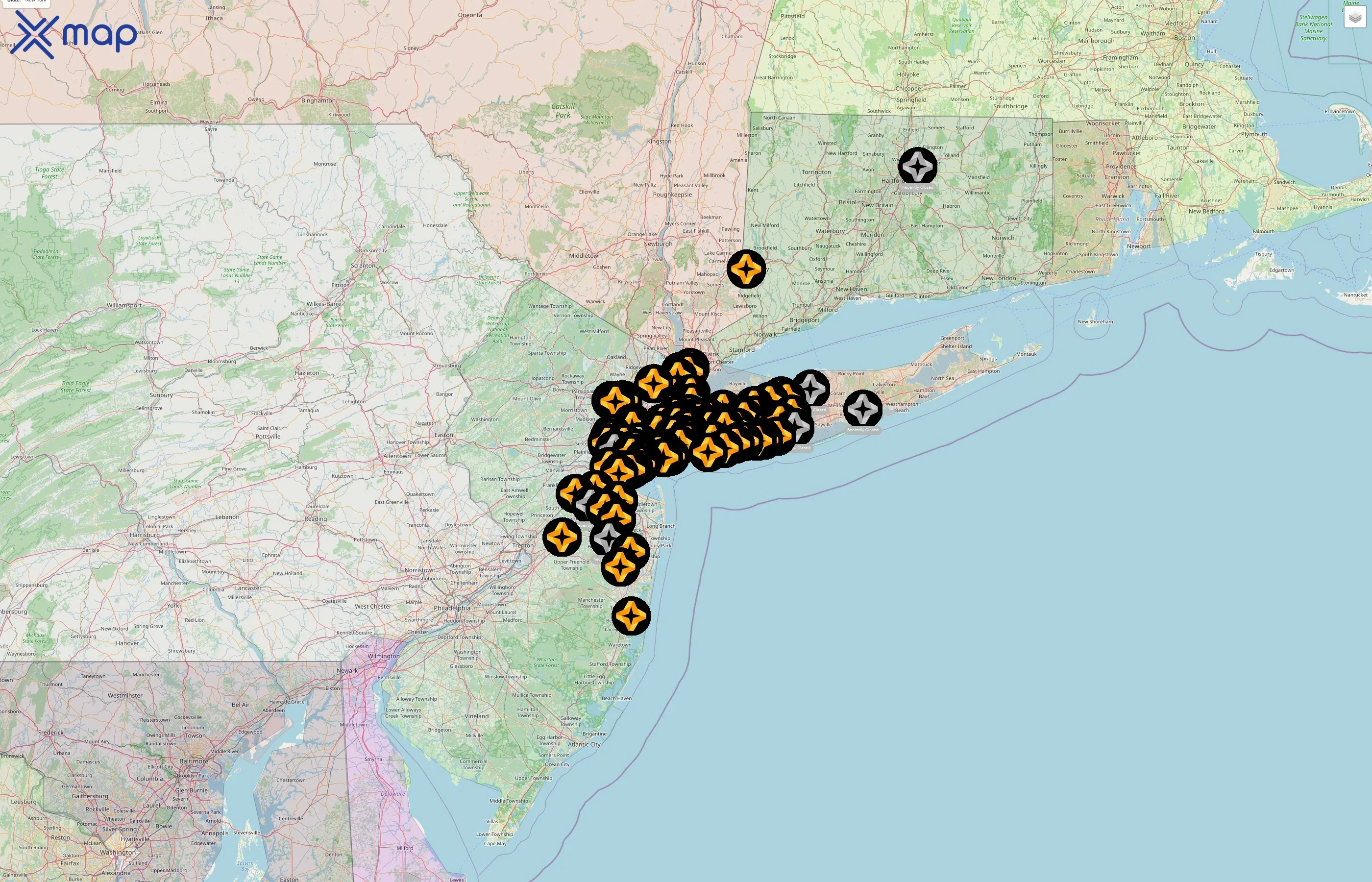 Flagstar Bank street hotspots