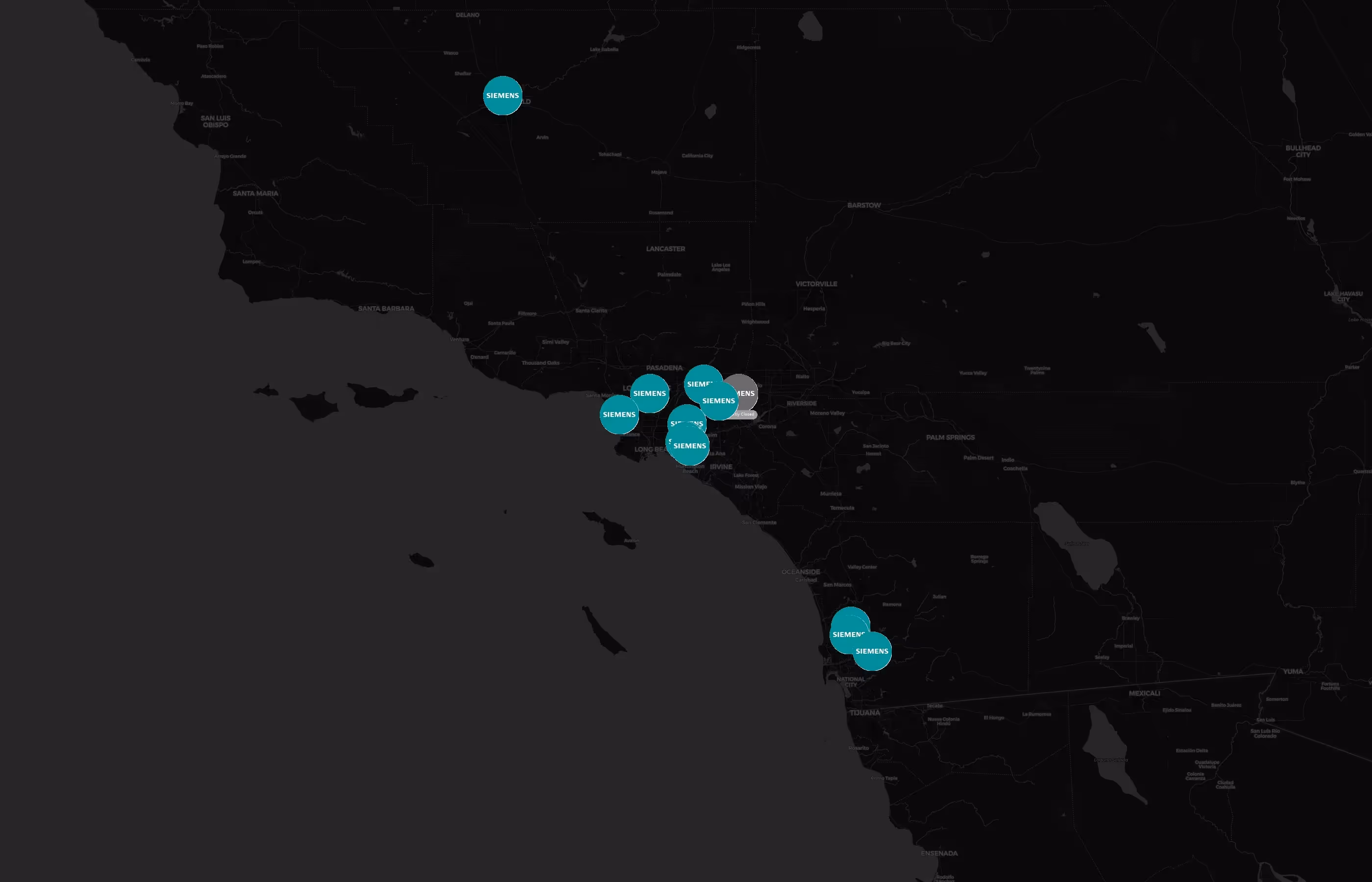 Siemens city distribution