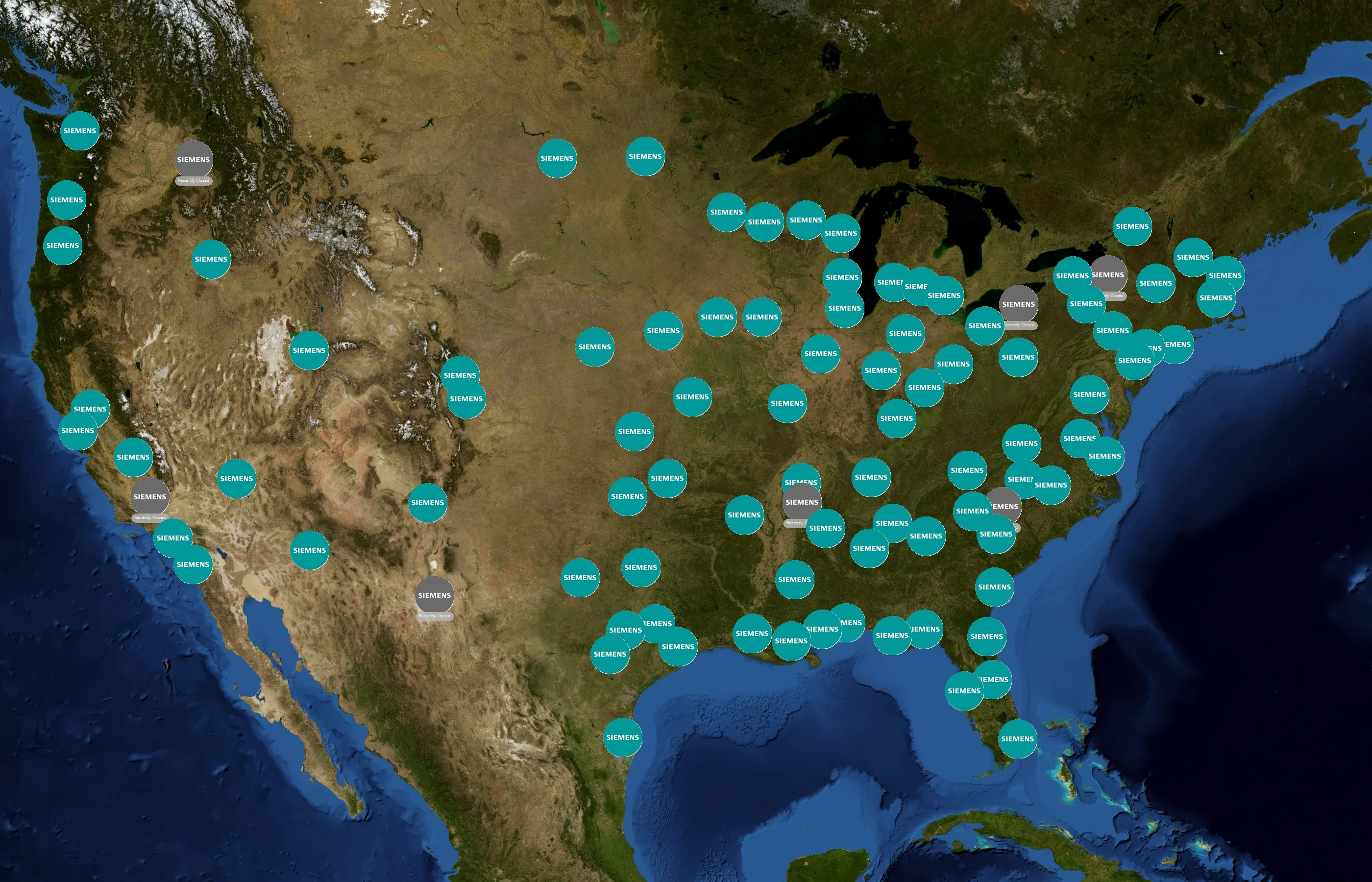 Siemens state distribution