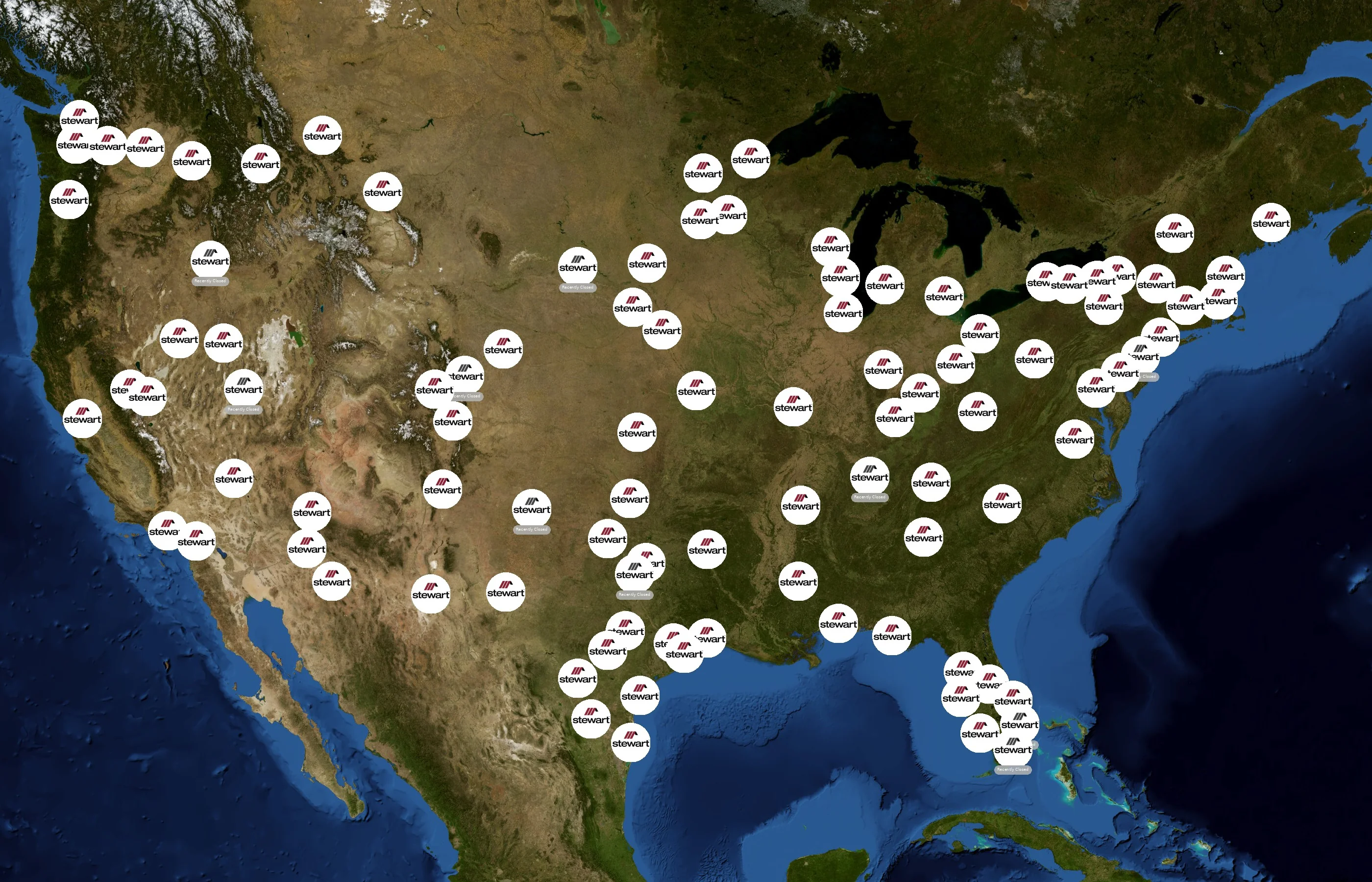 Stewart Title state distribution