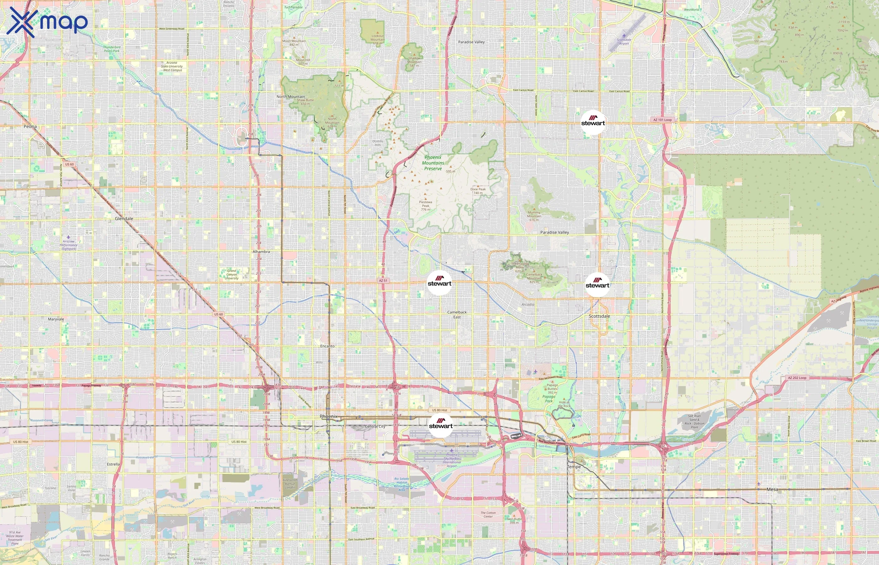 Stewart Title area coverage