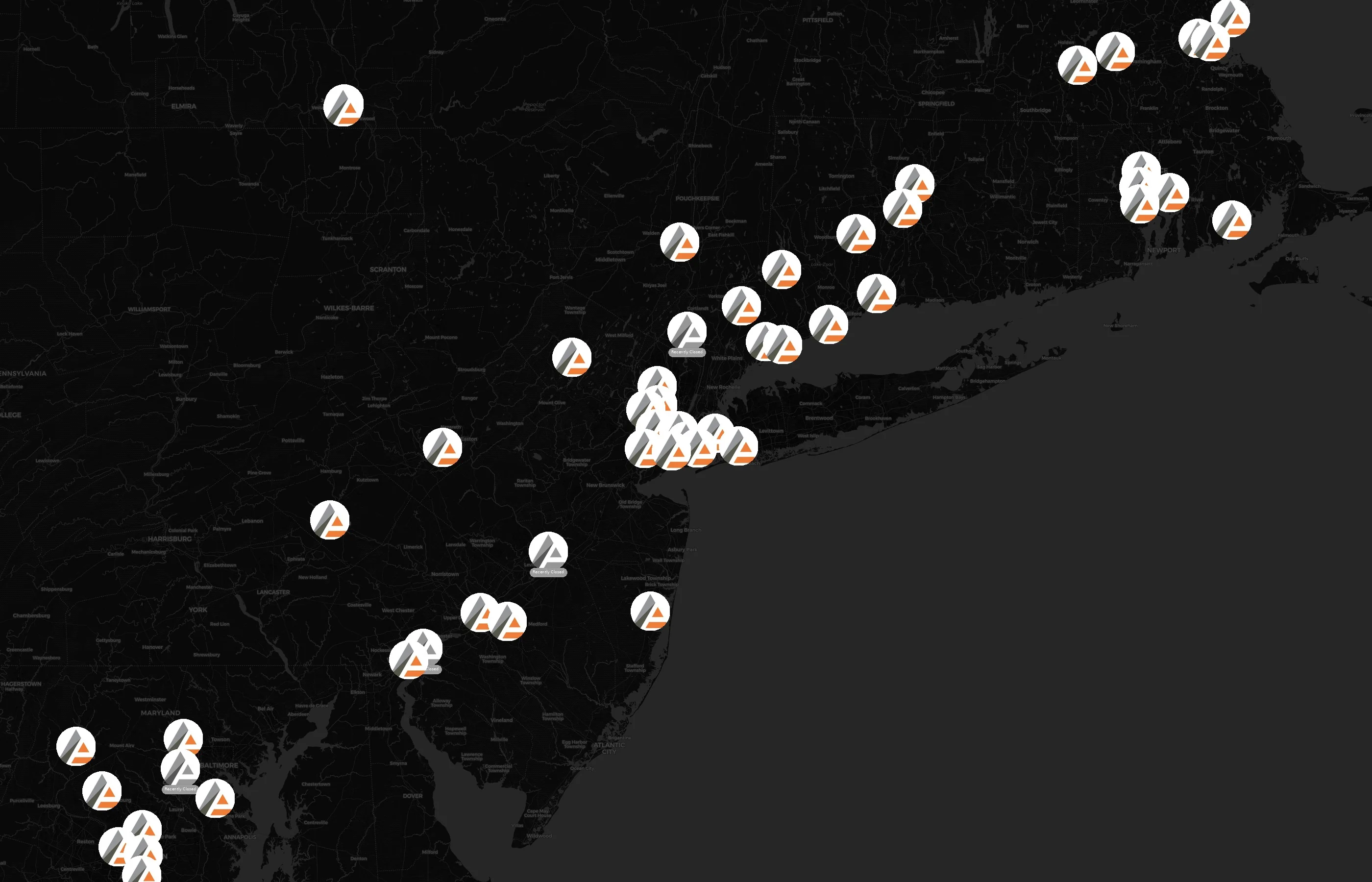 Forensic Accounting Corp city distribution