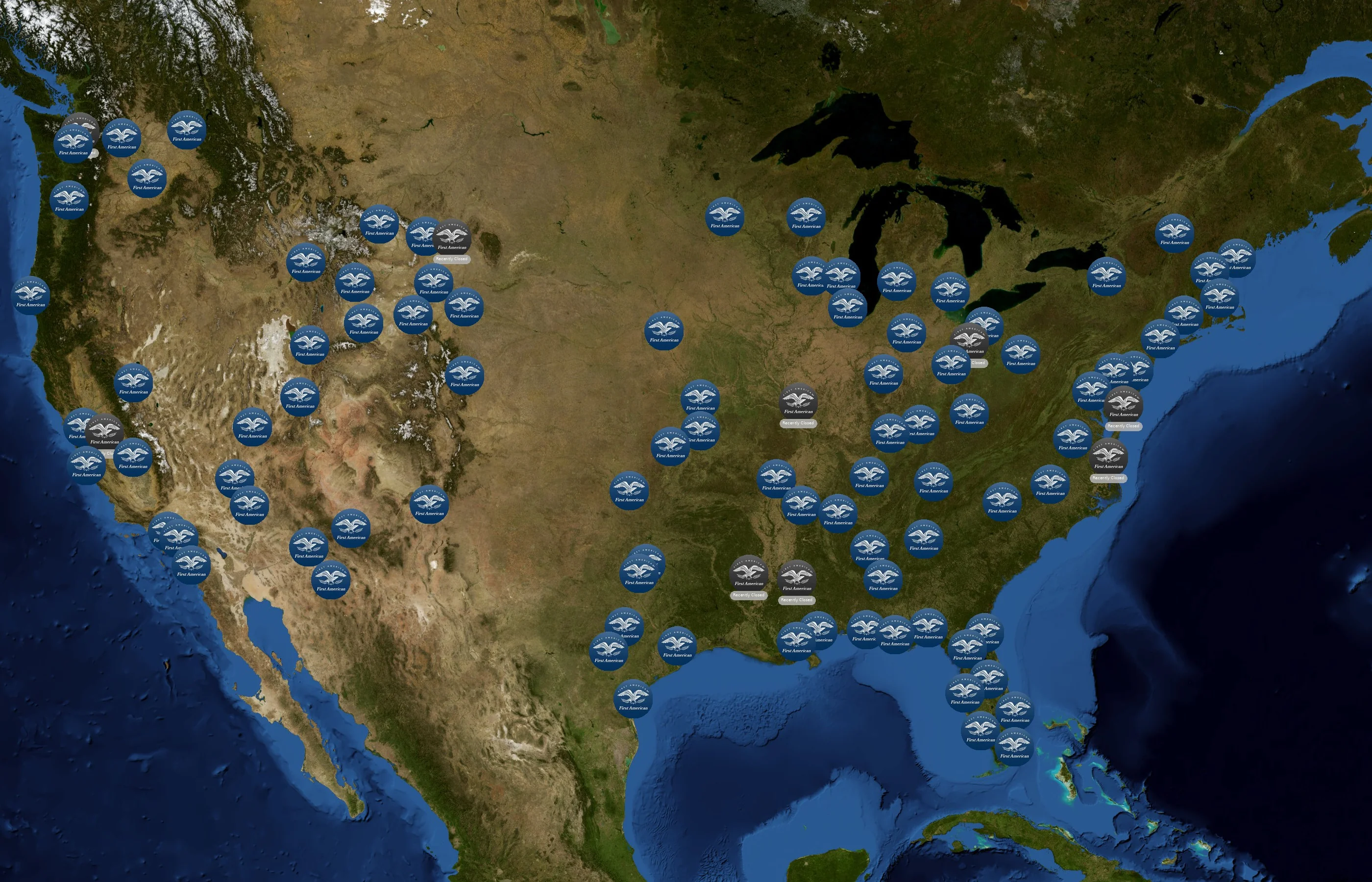 First American state distribution