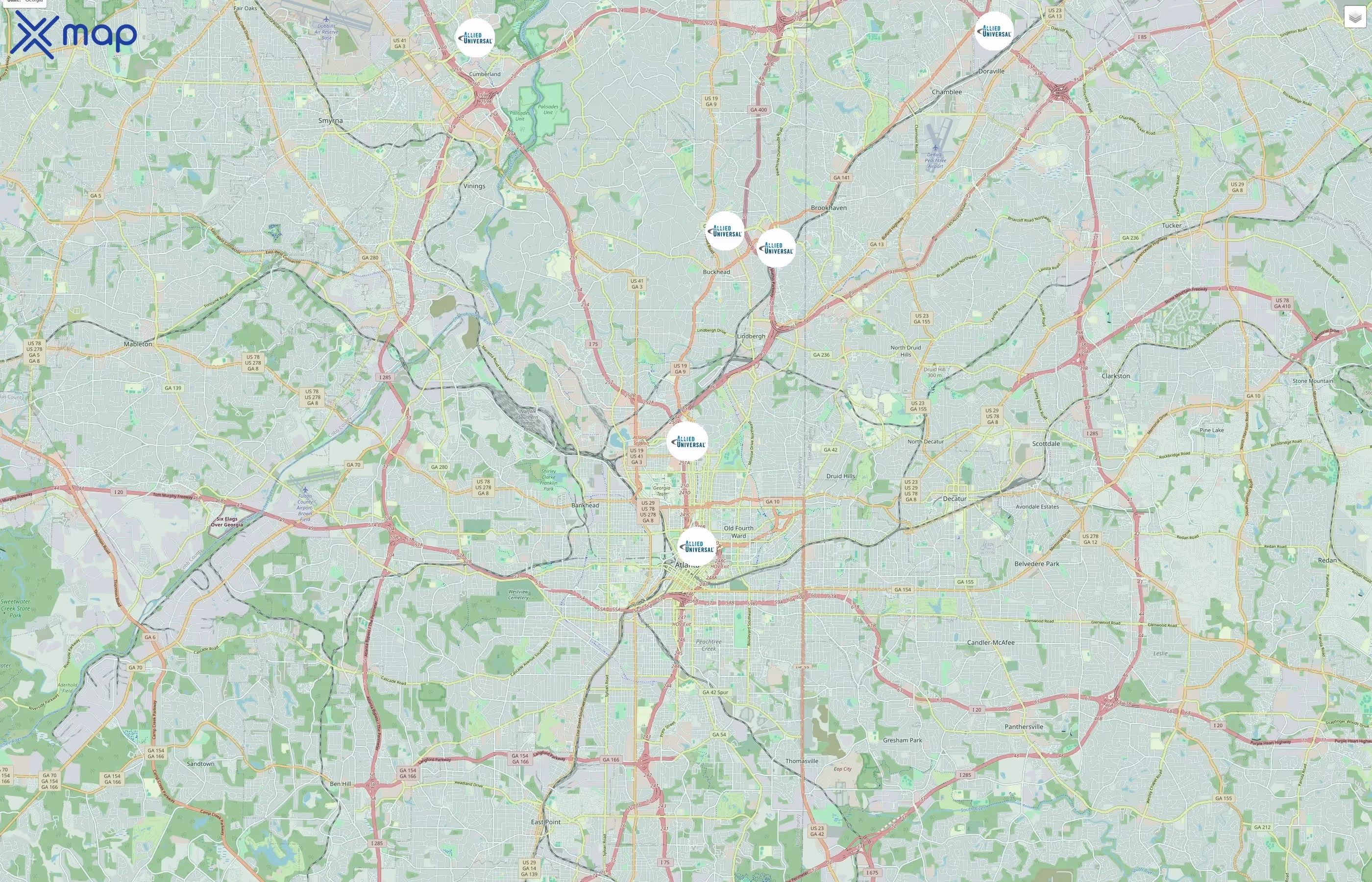 Allied Universal traffic data