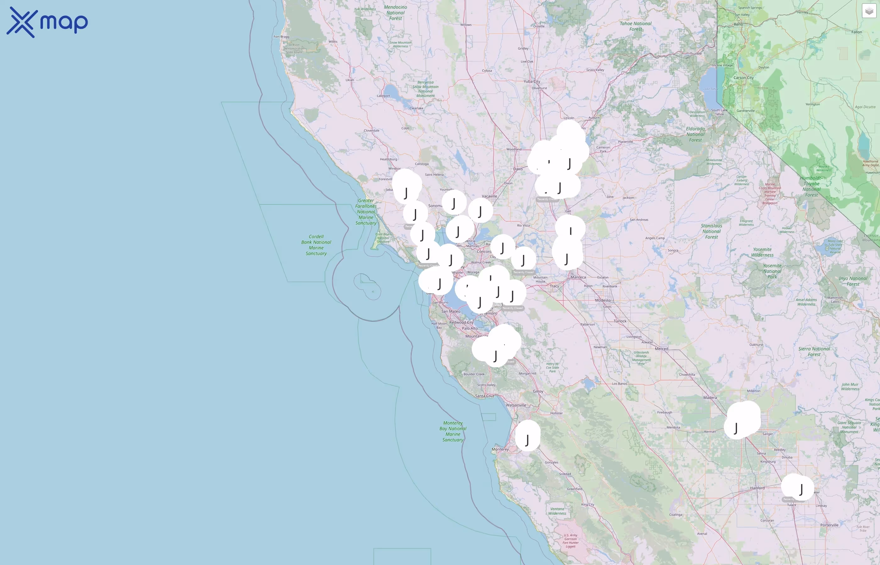 Just Digital Coin street hotspots