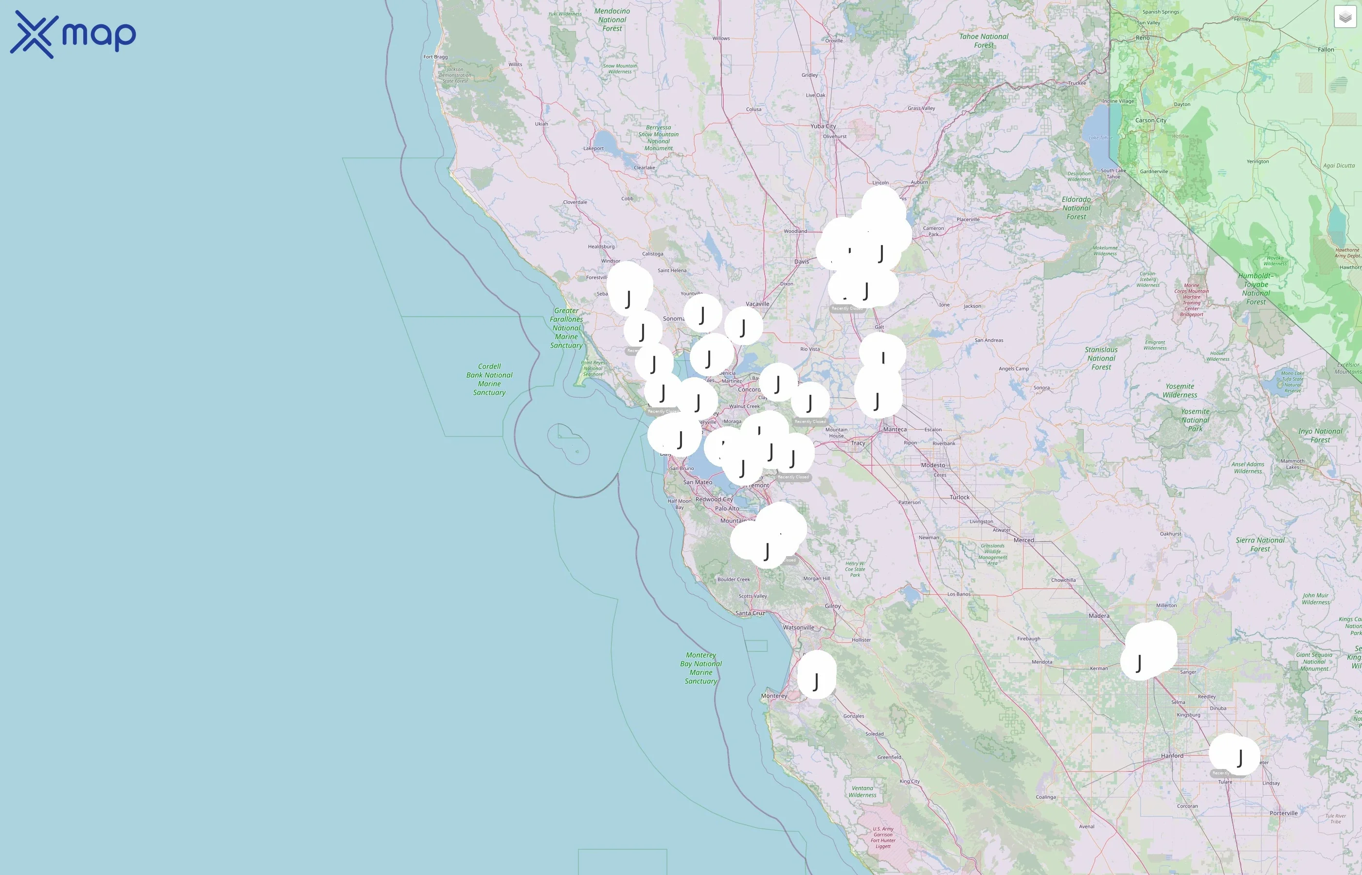 Just Digital Coin street hotspots