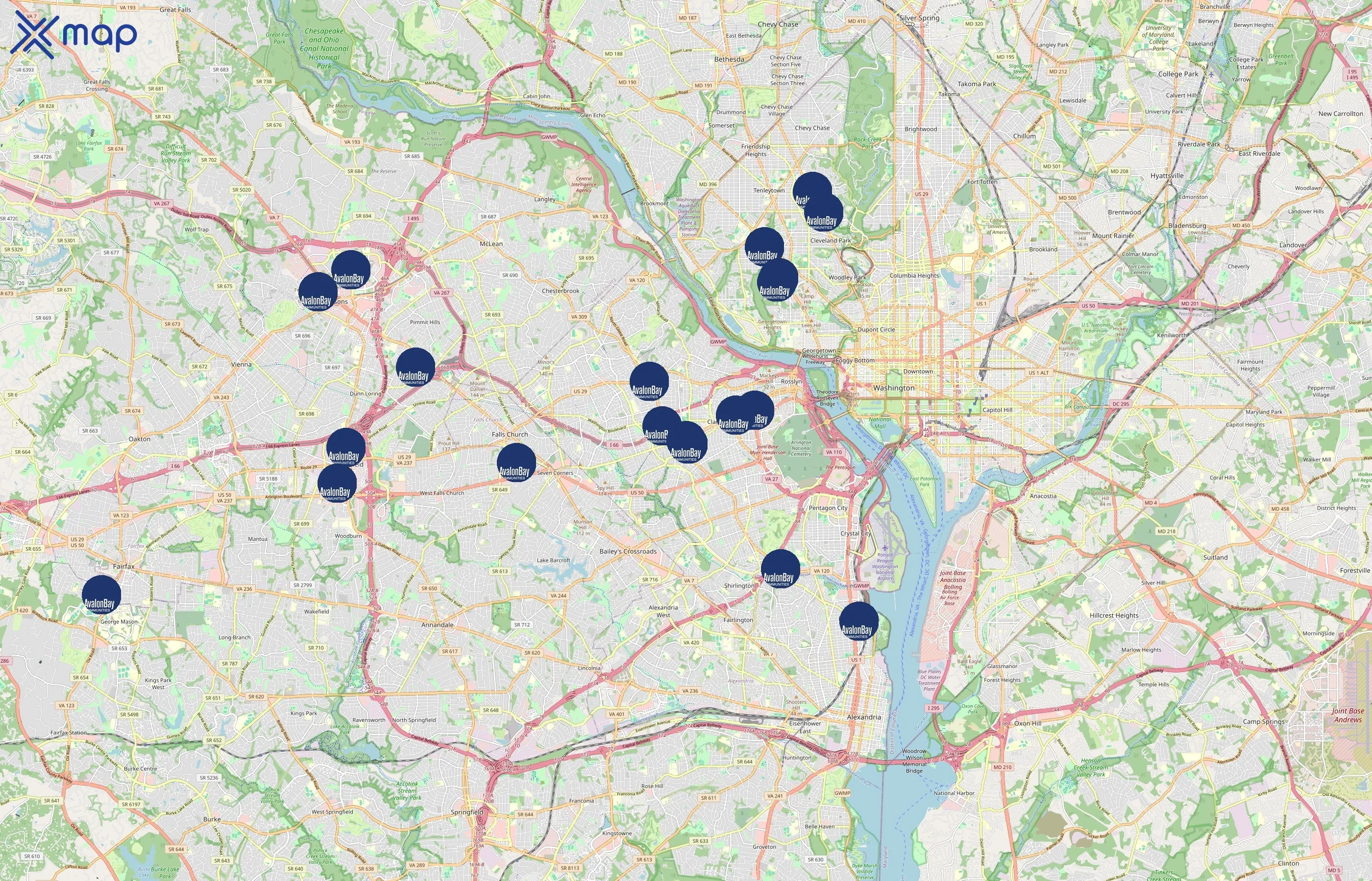 AvalonBay Communities area coverage