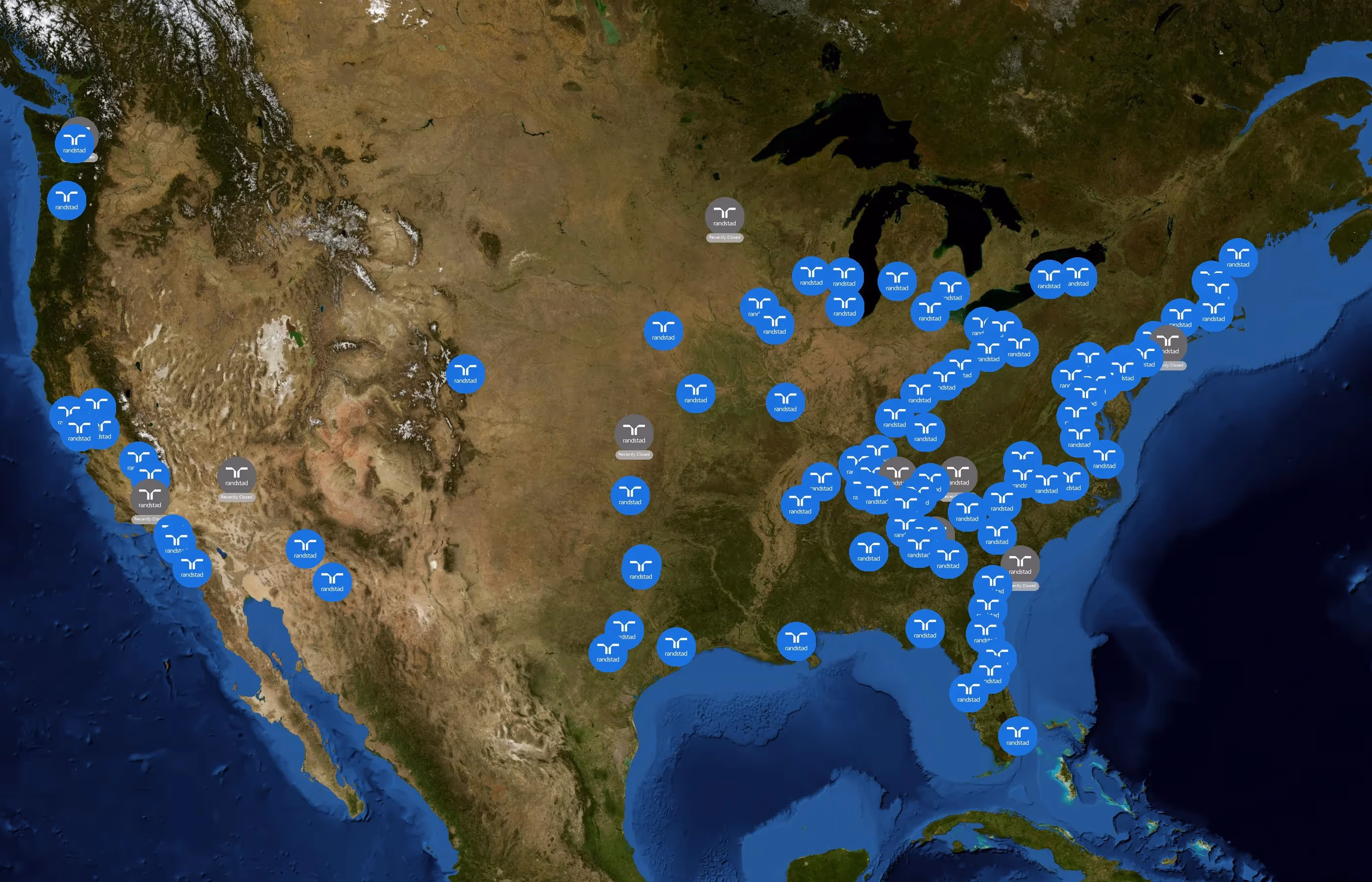 Randstad state distribution
