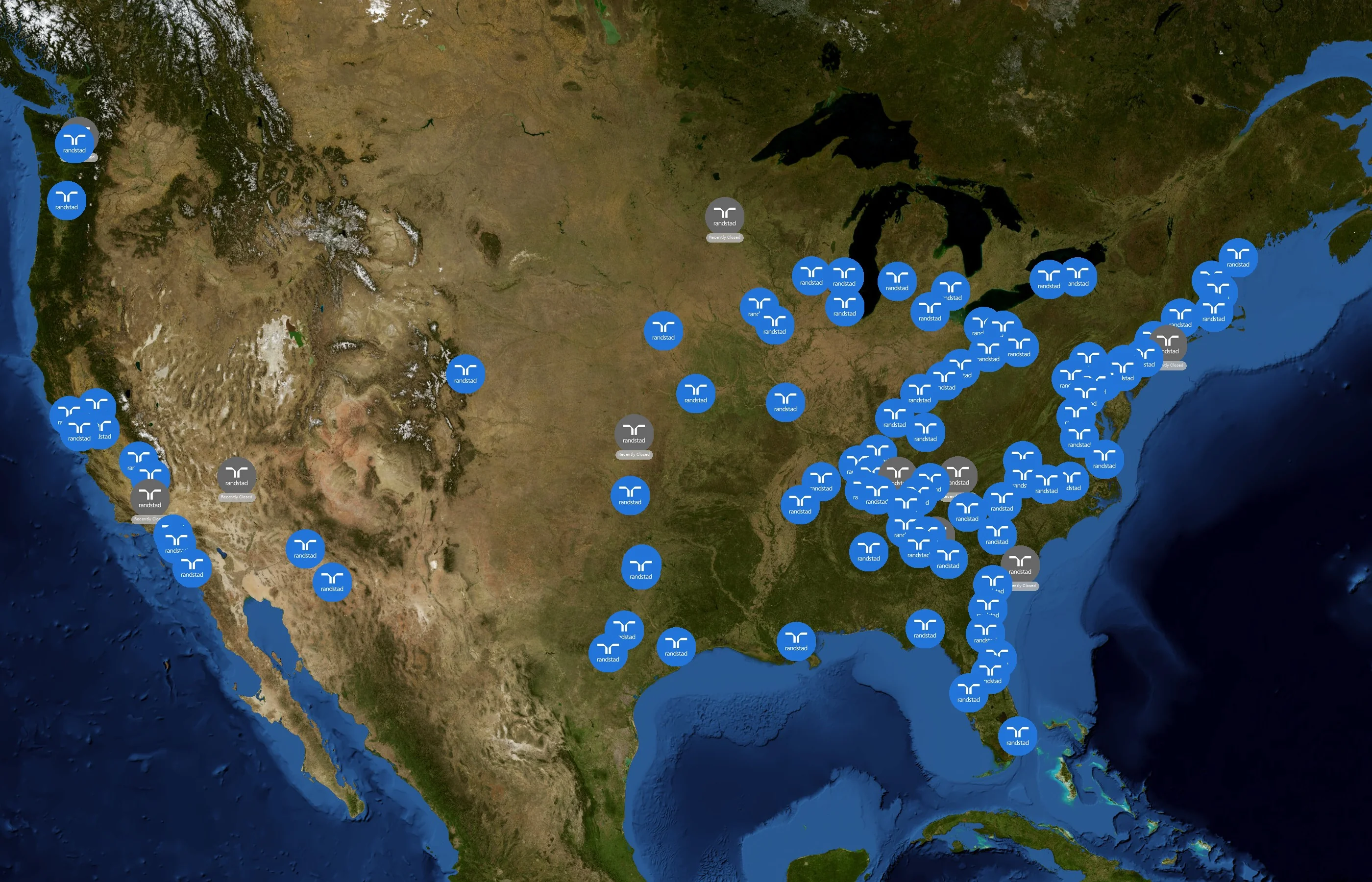 Randstad state distribution