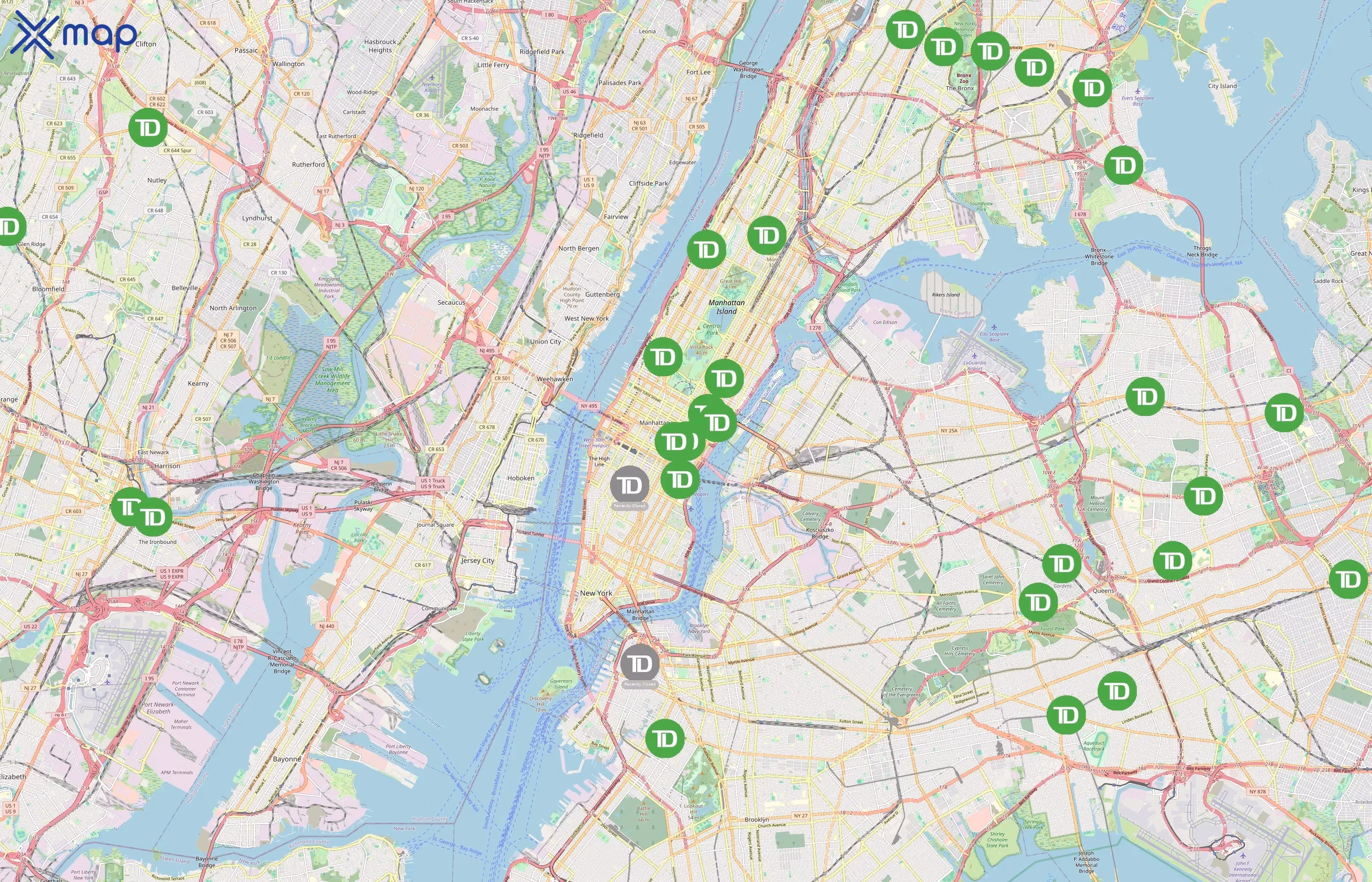 TD Wealth area coverage