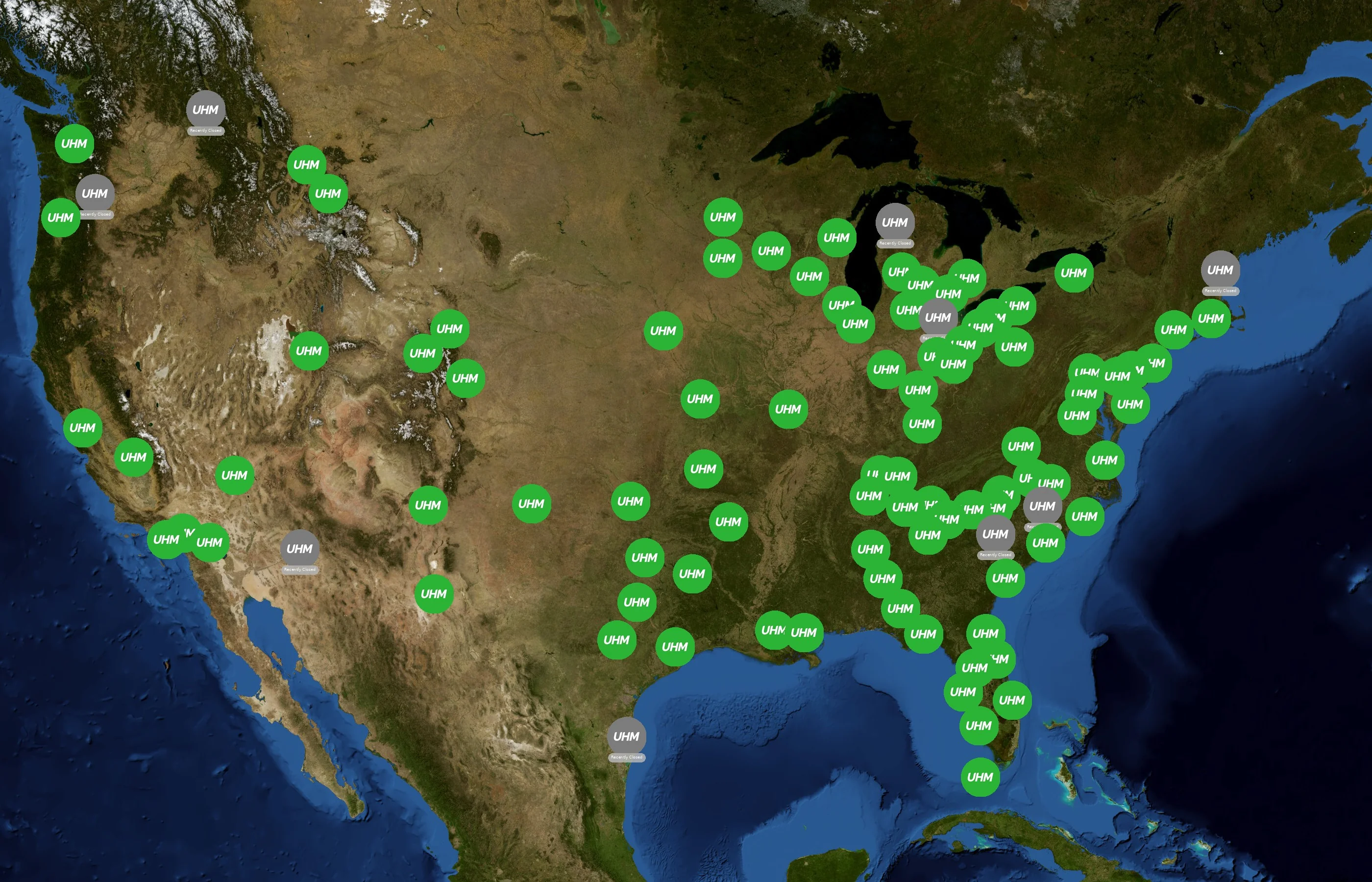Union Home Mortgage state distribution