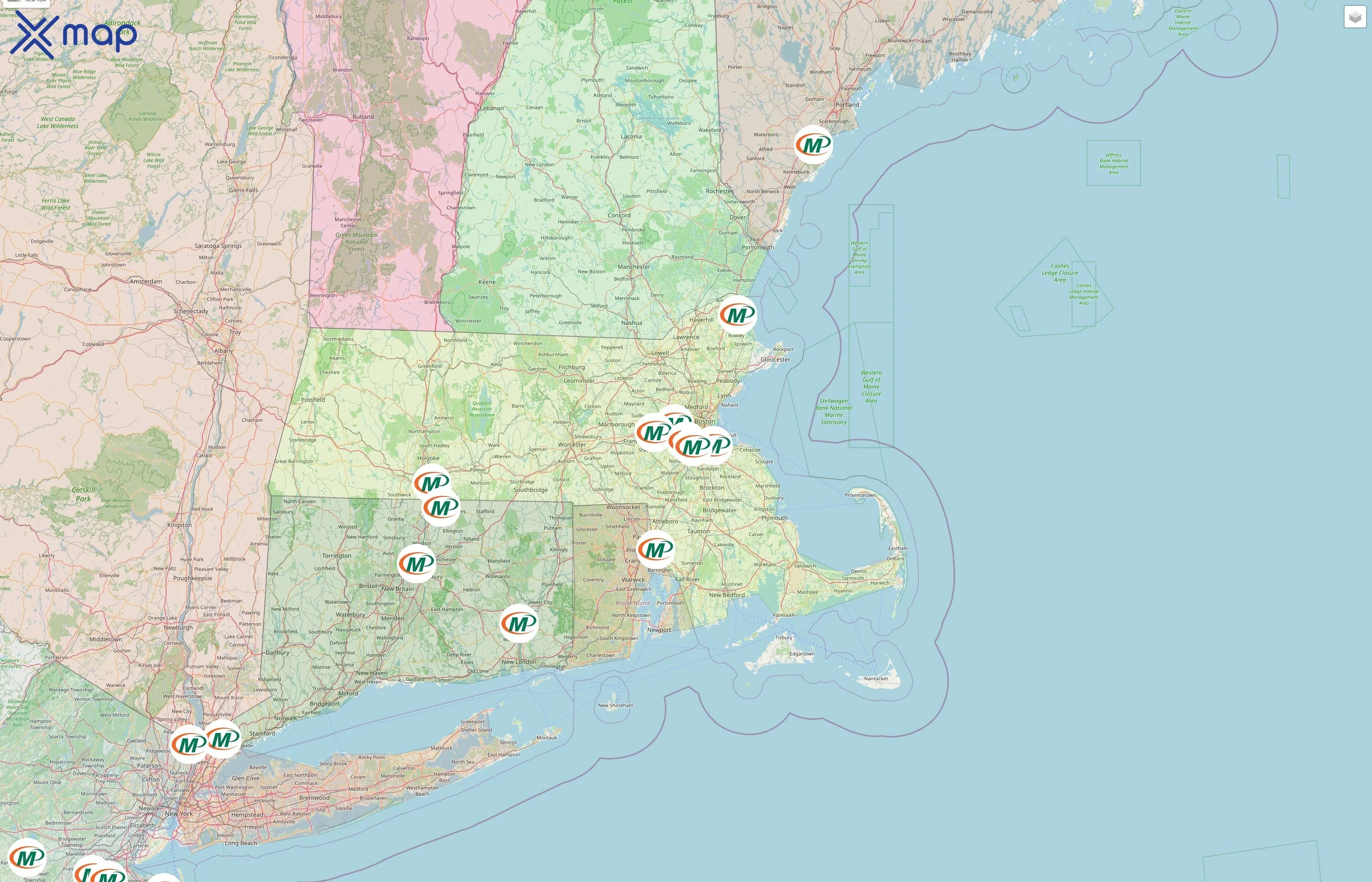 Minuteman Press street hotspots