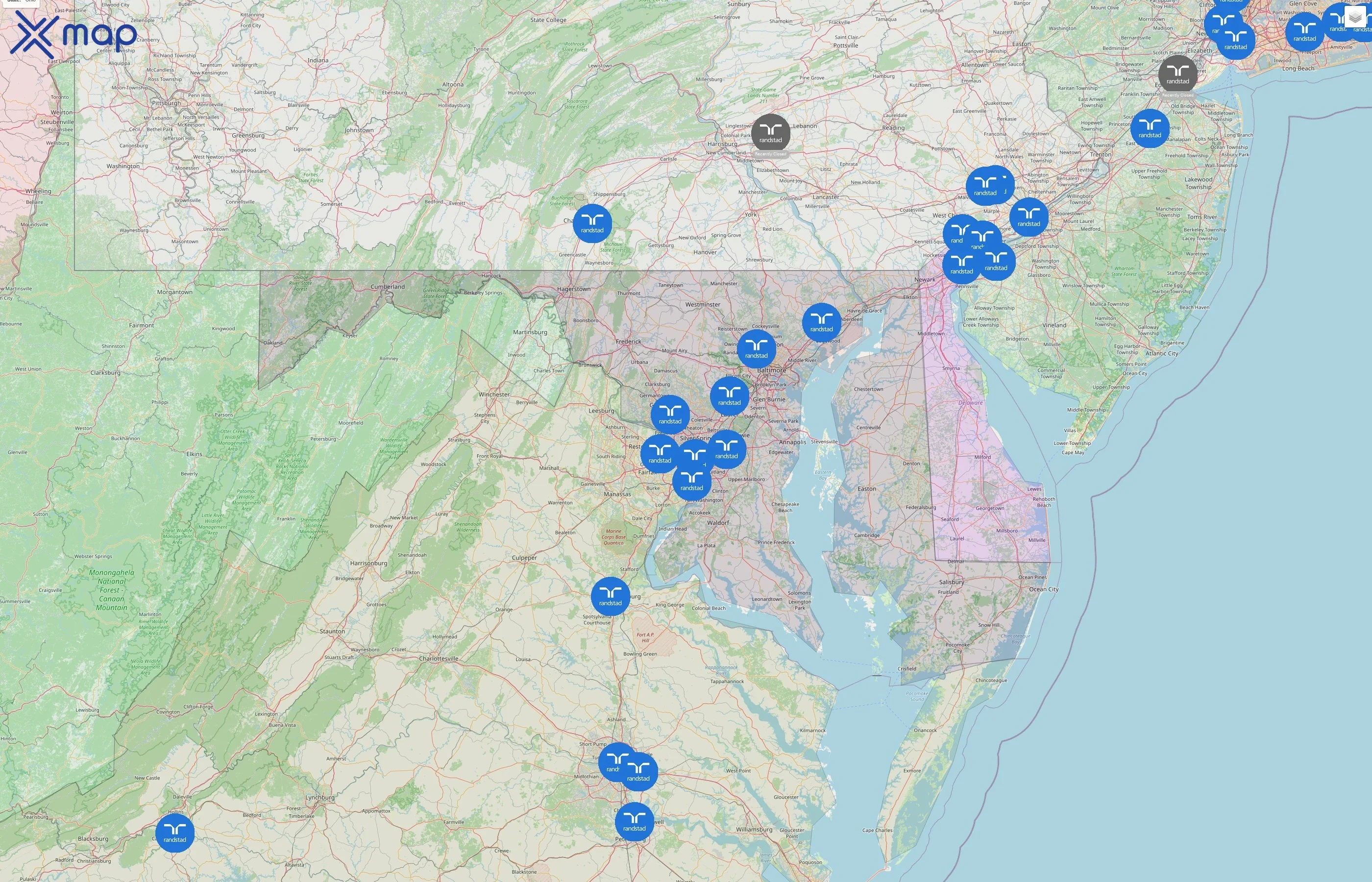 Randstad street hotspots