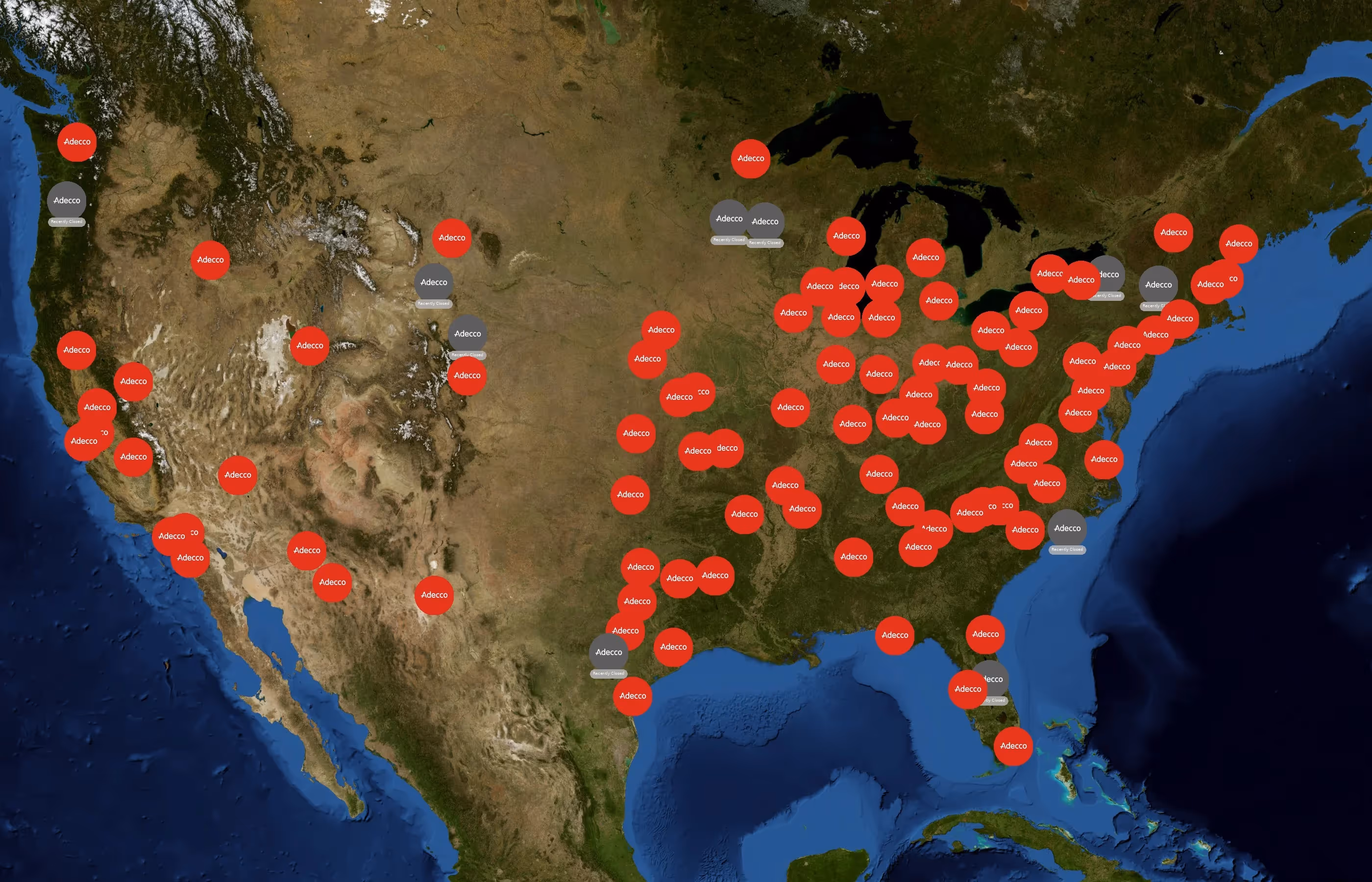 Adecco state distribution