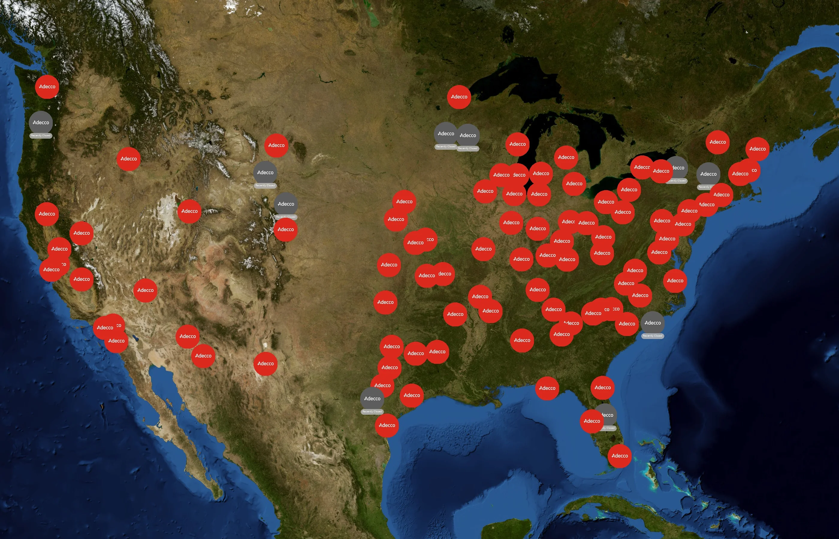 Adecco state distribution