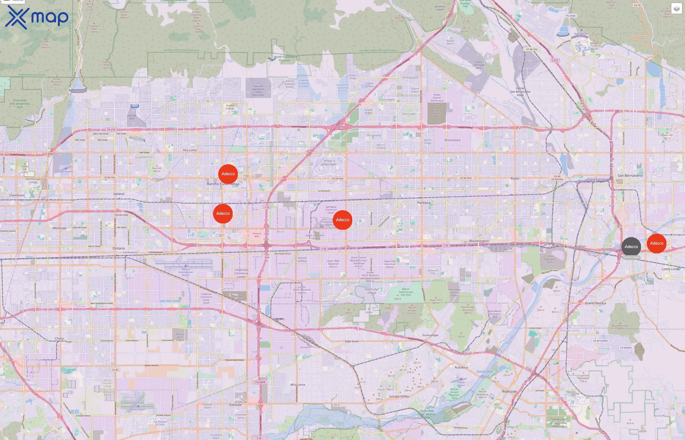 Adecco traffic data